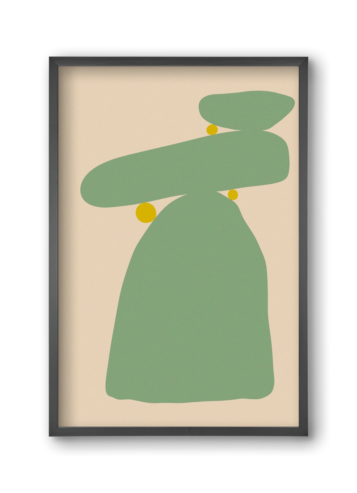 CONNECTION, 30x45 cm (30x45 cm), Fekete keret