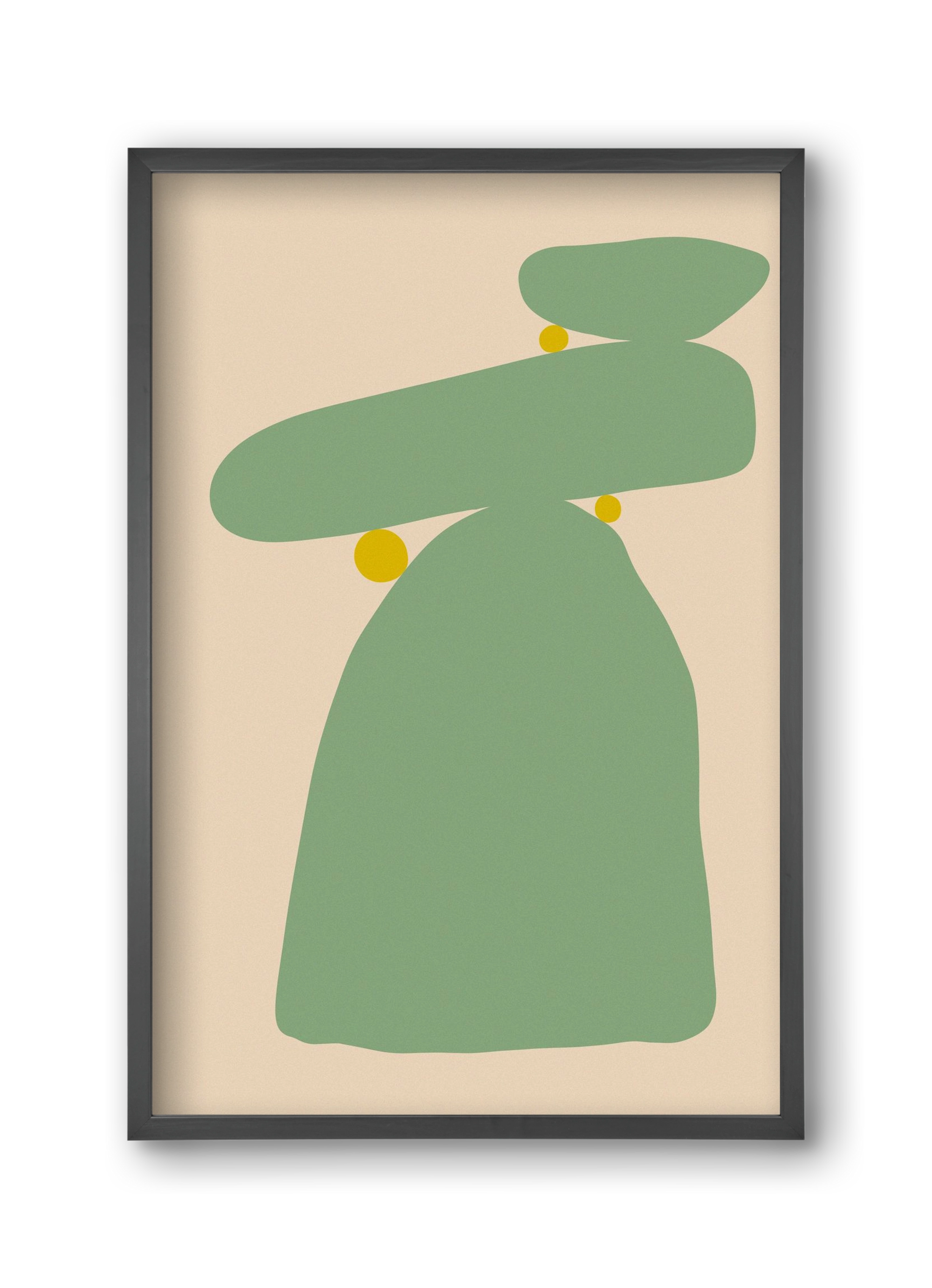 CONNECTION, 30x45 cm (30x45 cm), Fekete keret