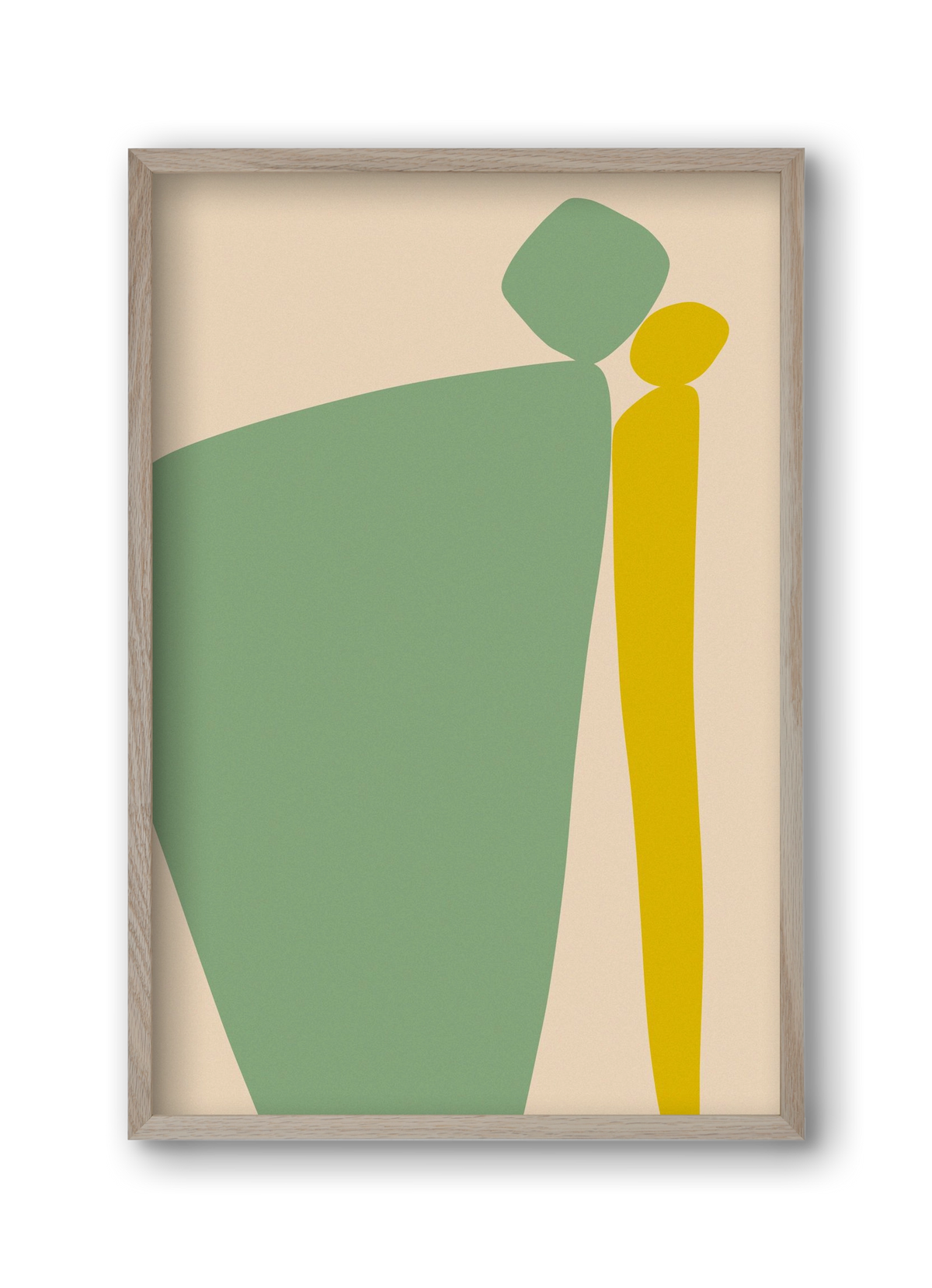 CONNECTIONS 2, 30x45 cm (30x45 cm), Tölgy keret
