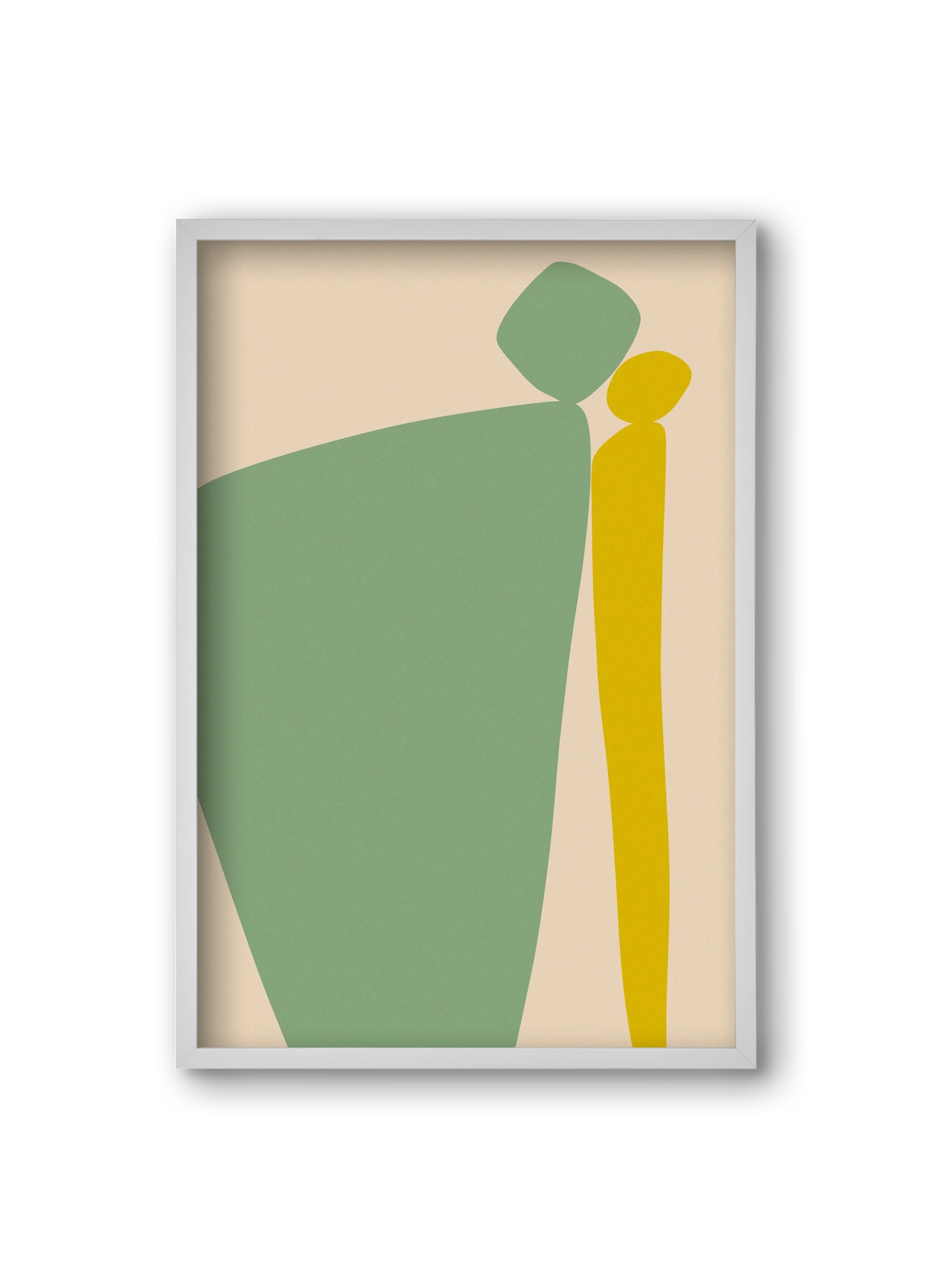 CONNECTIONS 2, 20x30 cm (20x30 cm), Fehér keret