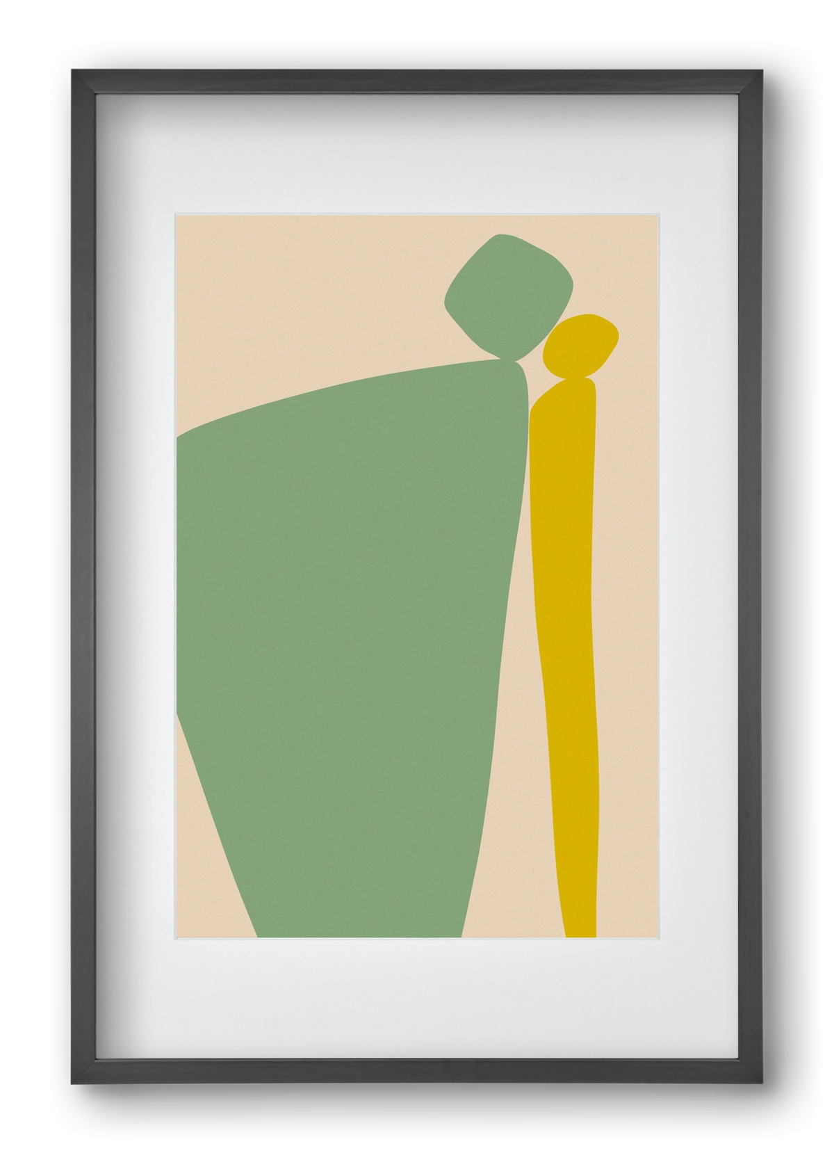 CONNECTIONS 2, 40x60 cm (30x45 cm), Fekete keret, paszpartuval