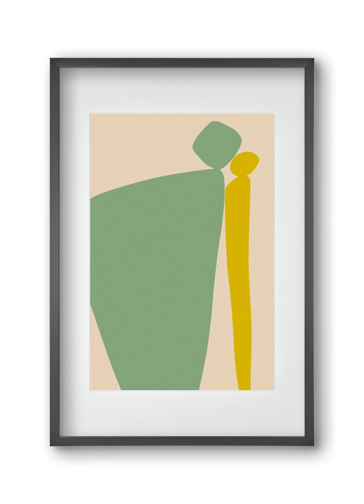 CONNECTIONS 2, 30x45 cm (20x30 cm), Fekete keret, paszpartuval