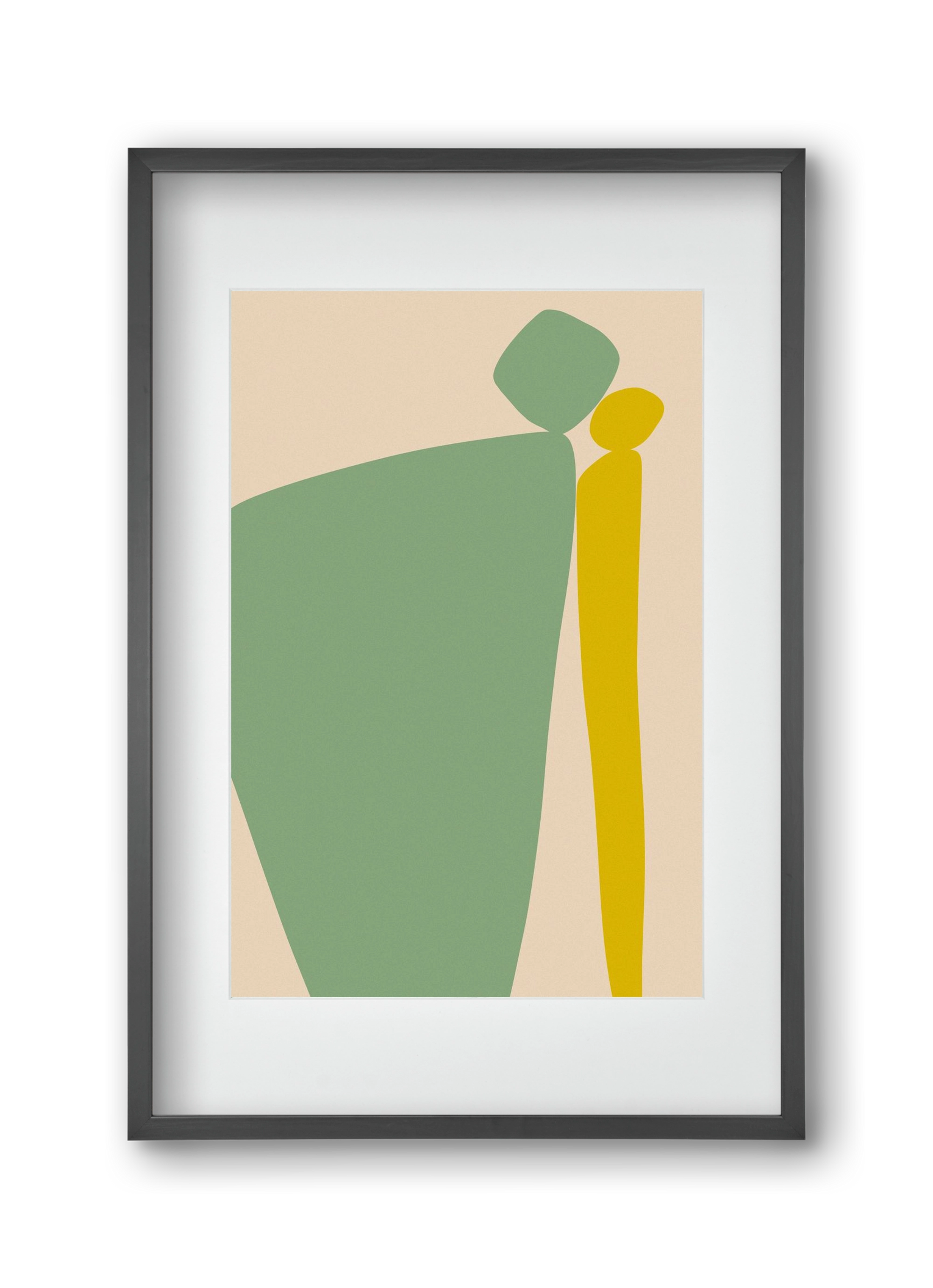 CONNECTIONS 2, 30x45 cm (20x30 cm), Fekete keret, paszpartuval