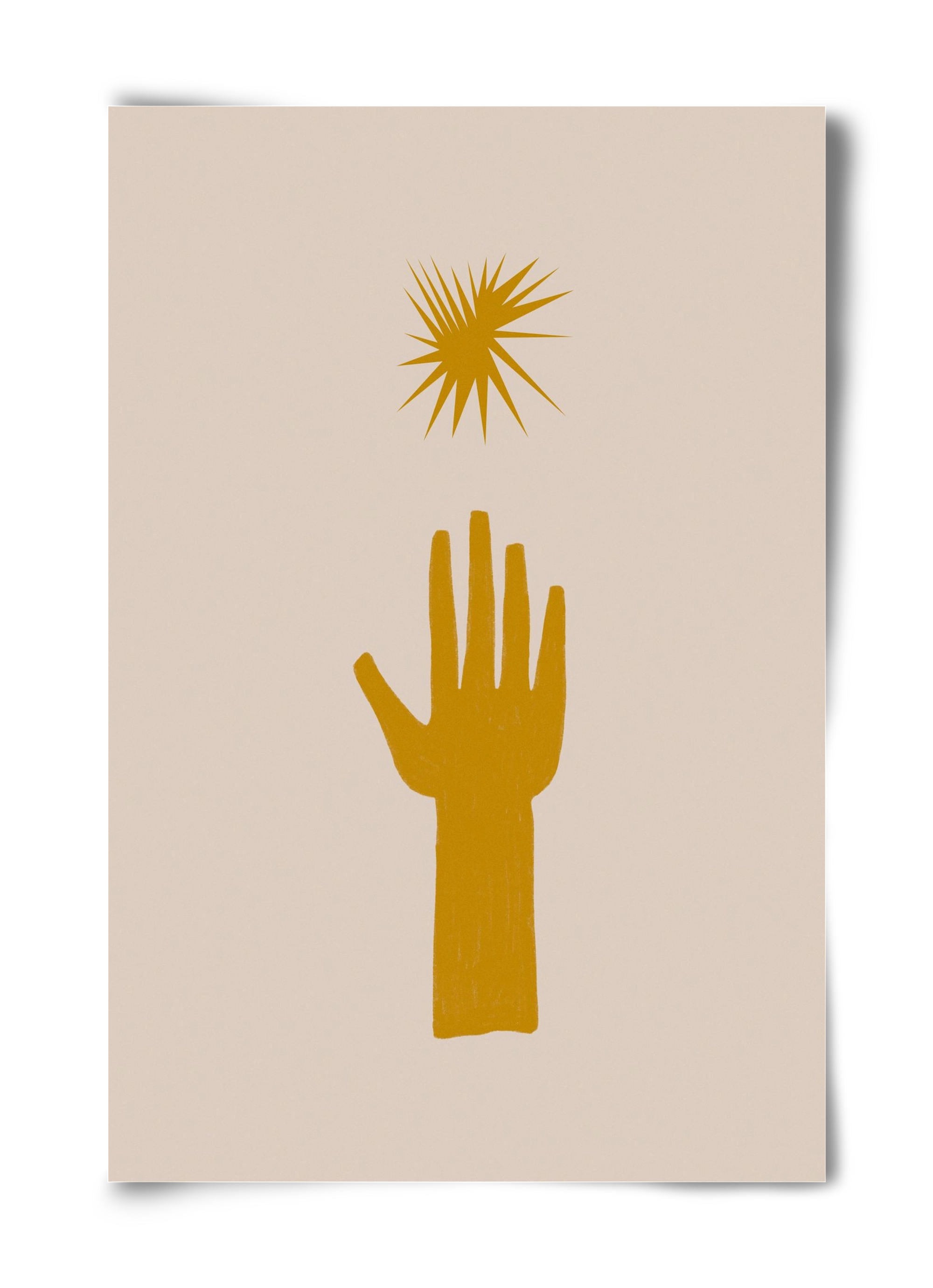 REACH FOR THE STARS, 40x60 cm, Keret nélkül