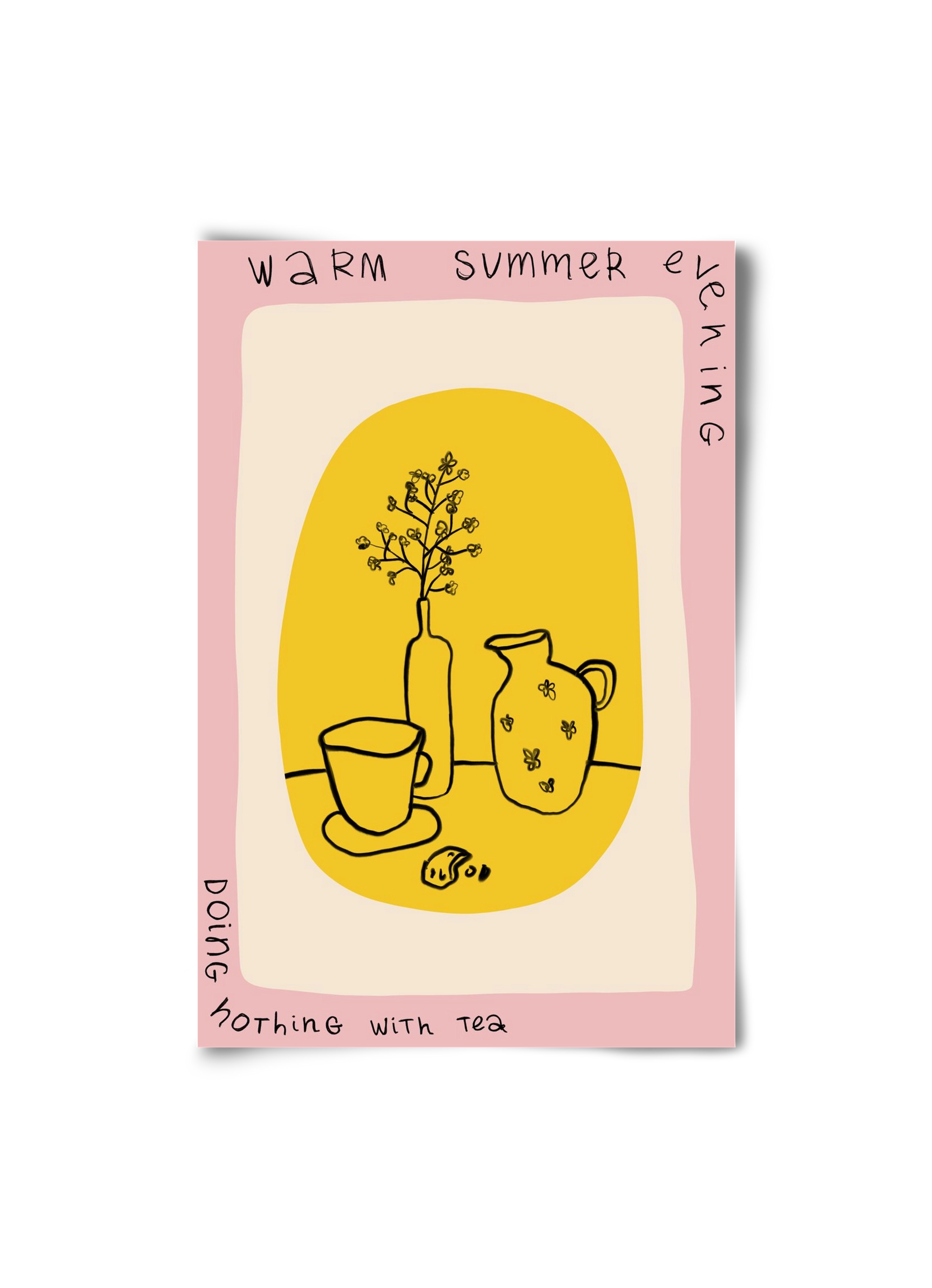 DOING NOTHING, 20x30 cm, Keret nélkül