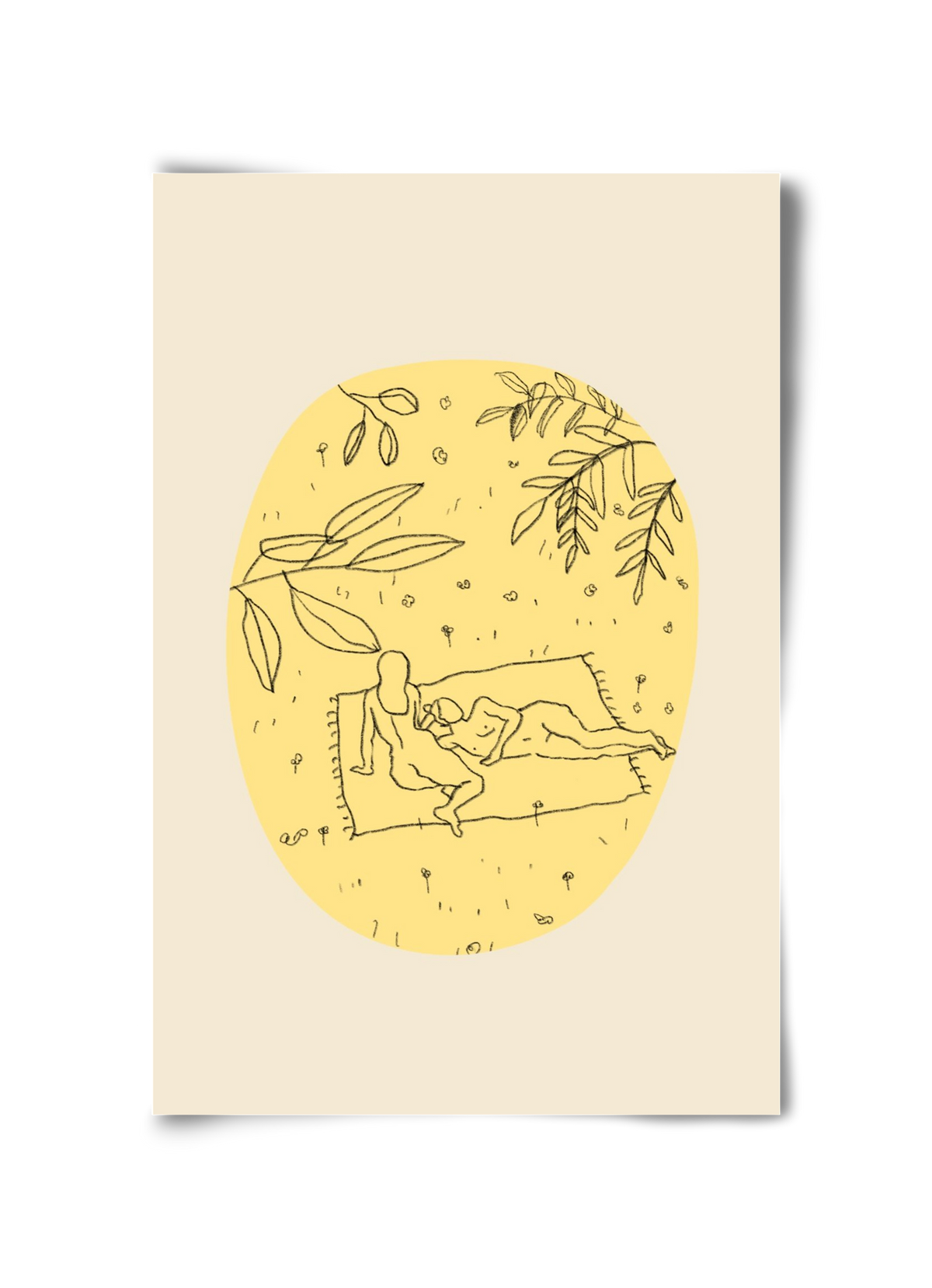 Calm spring, 30x45 cm, Keret nélkül