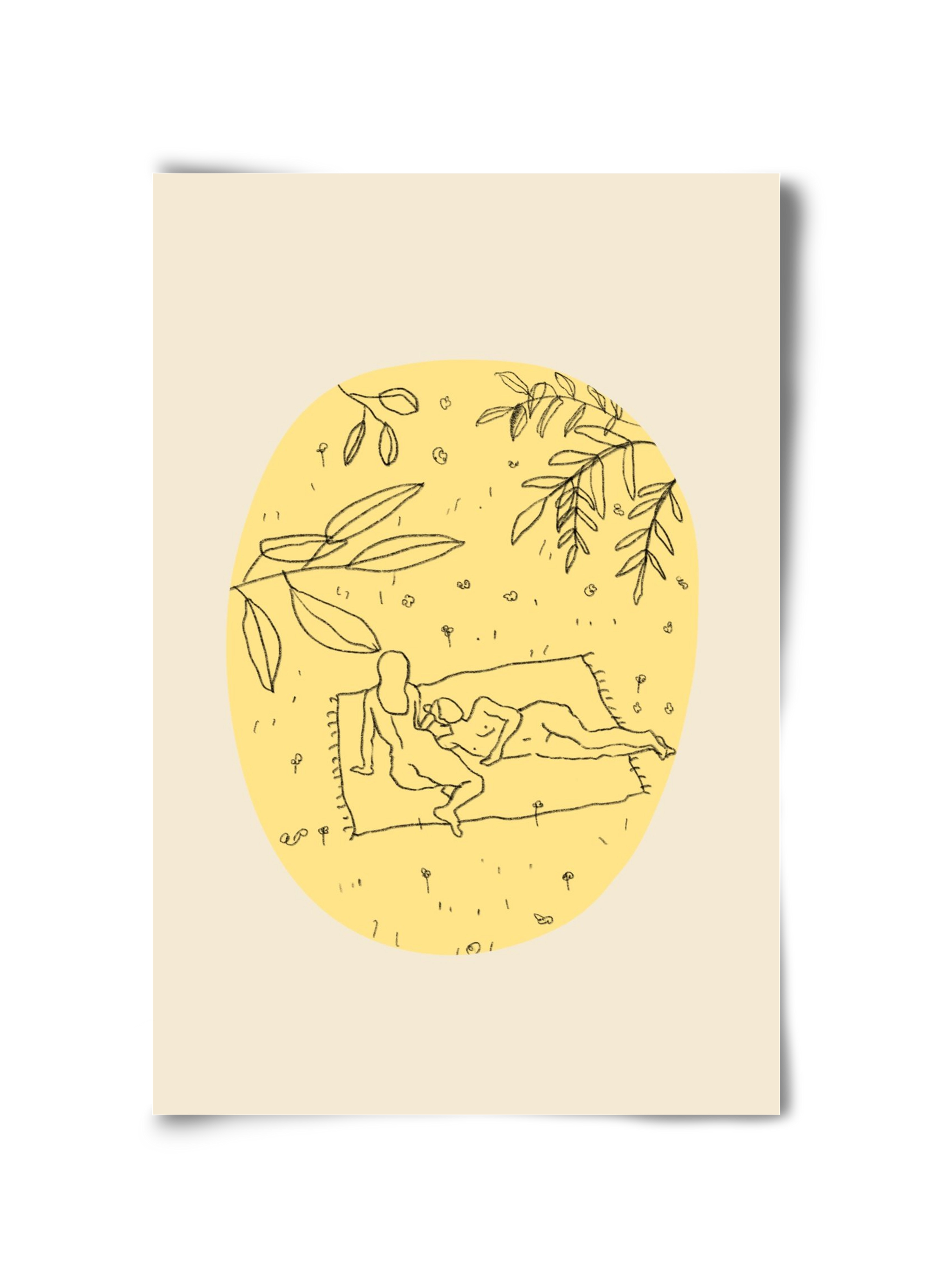 Calm spring, 30x45 cm, Keret nélkül