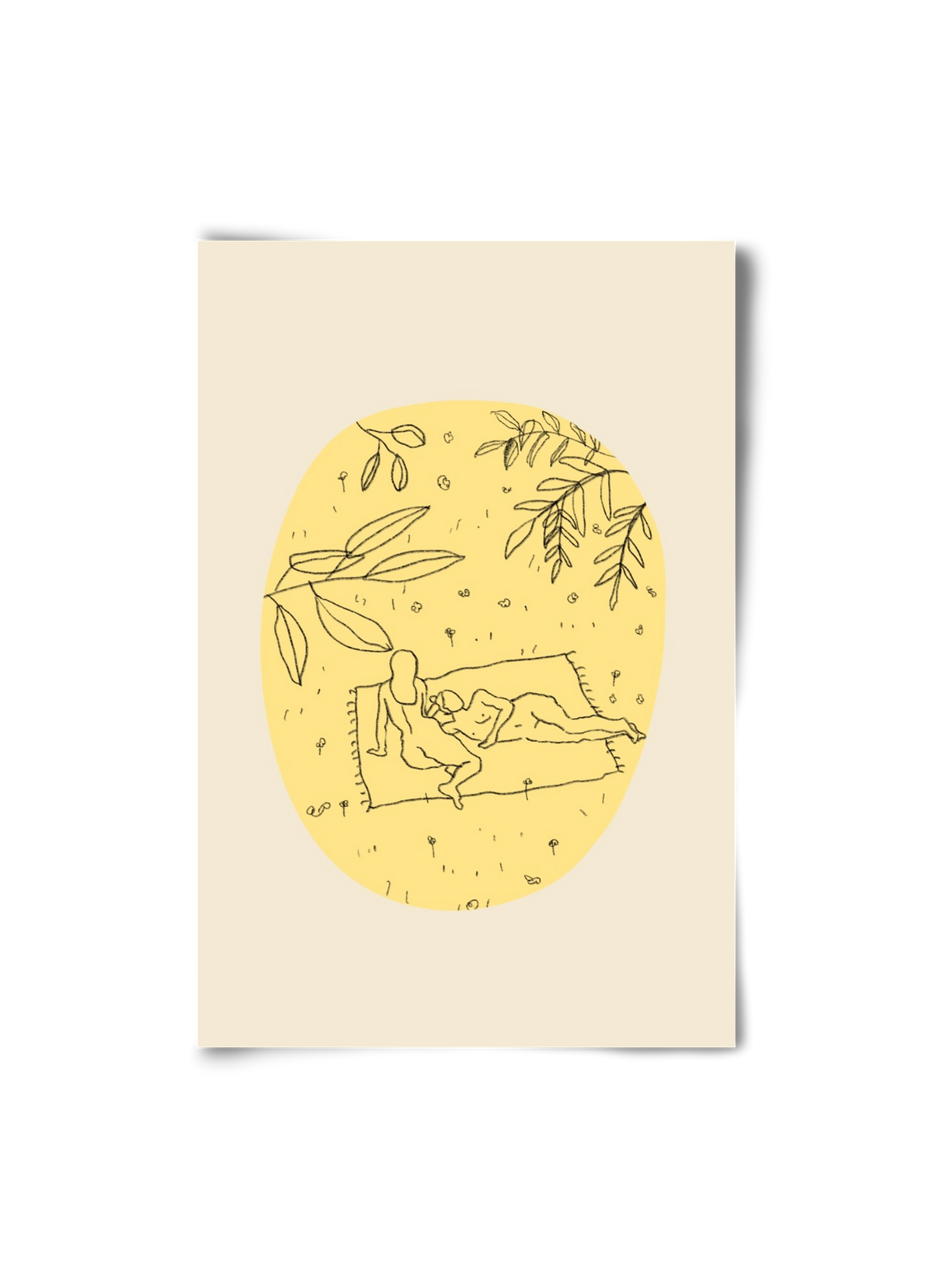 Calm spring, 20x30 cm, Keret nélkül