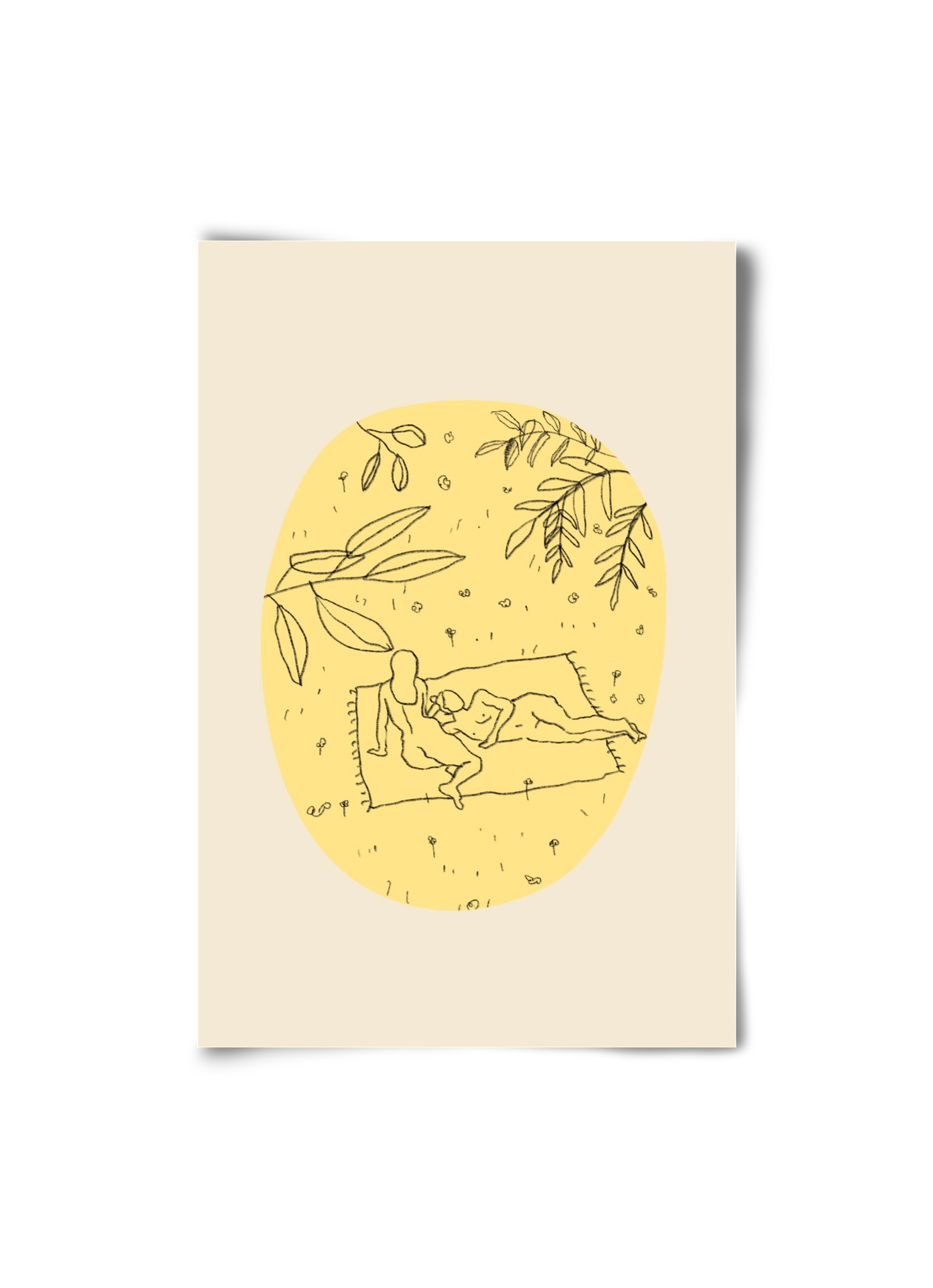 Calm spring, 20x30 cm, Keret nélkül