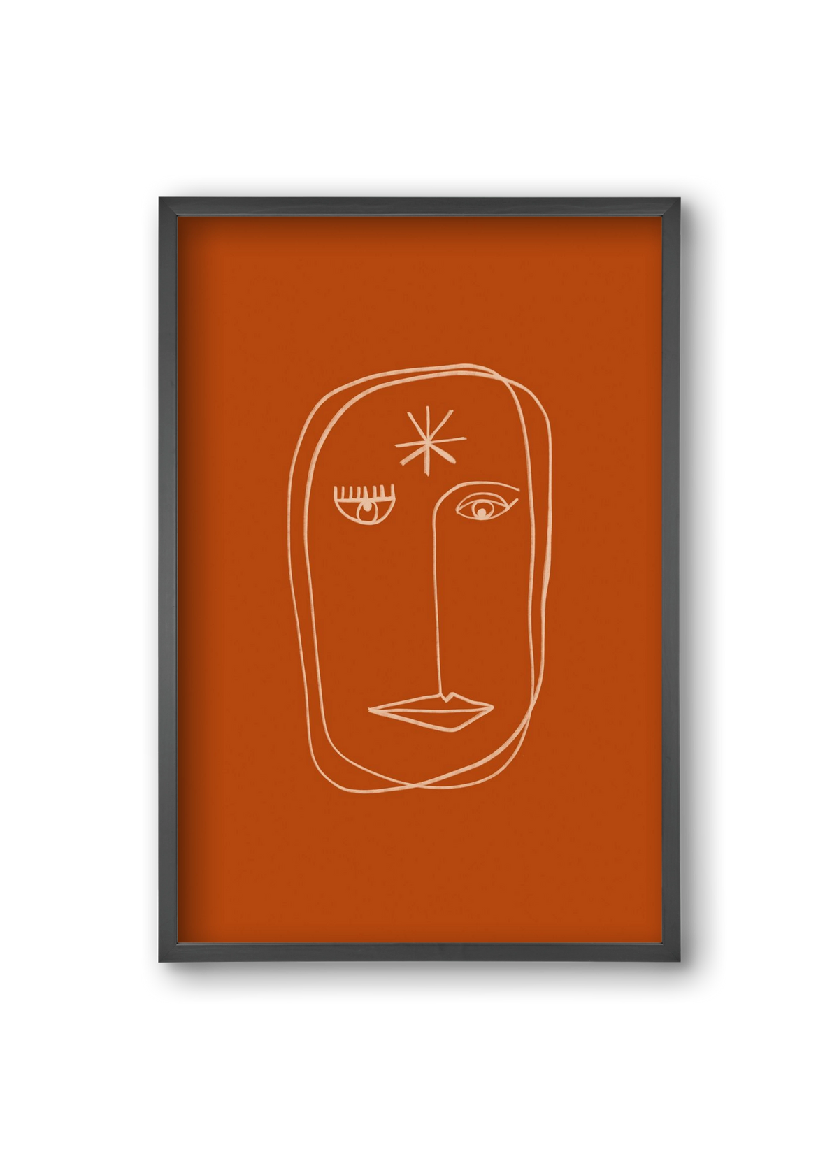 Star Portrait, 20x30 cm (20x30 cm), Fekete keret