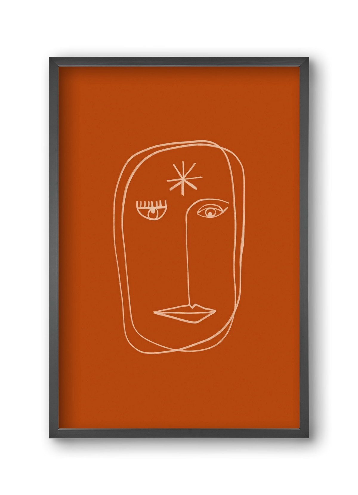 Star Portrait, 30x45 cm (30x45 cm), Fekete keret