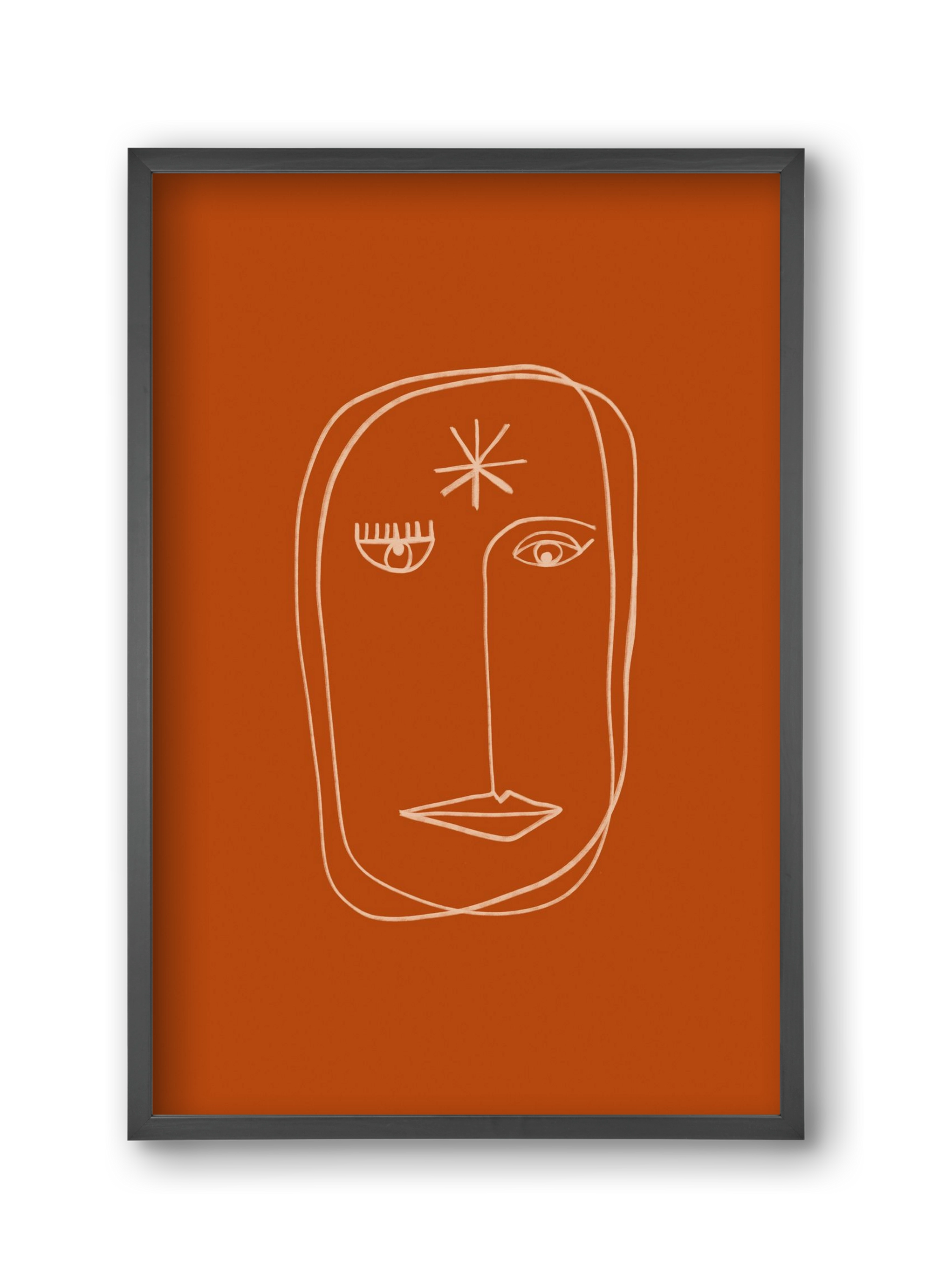 Star Portrait, 30x45 cm (30x45 cm), Fekete keret