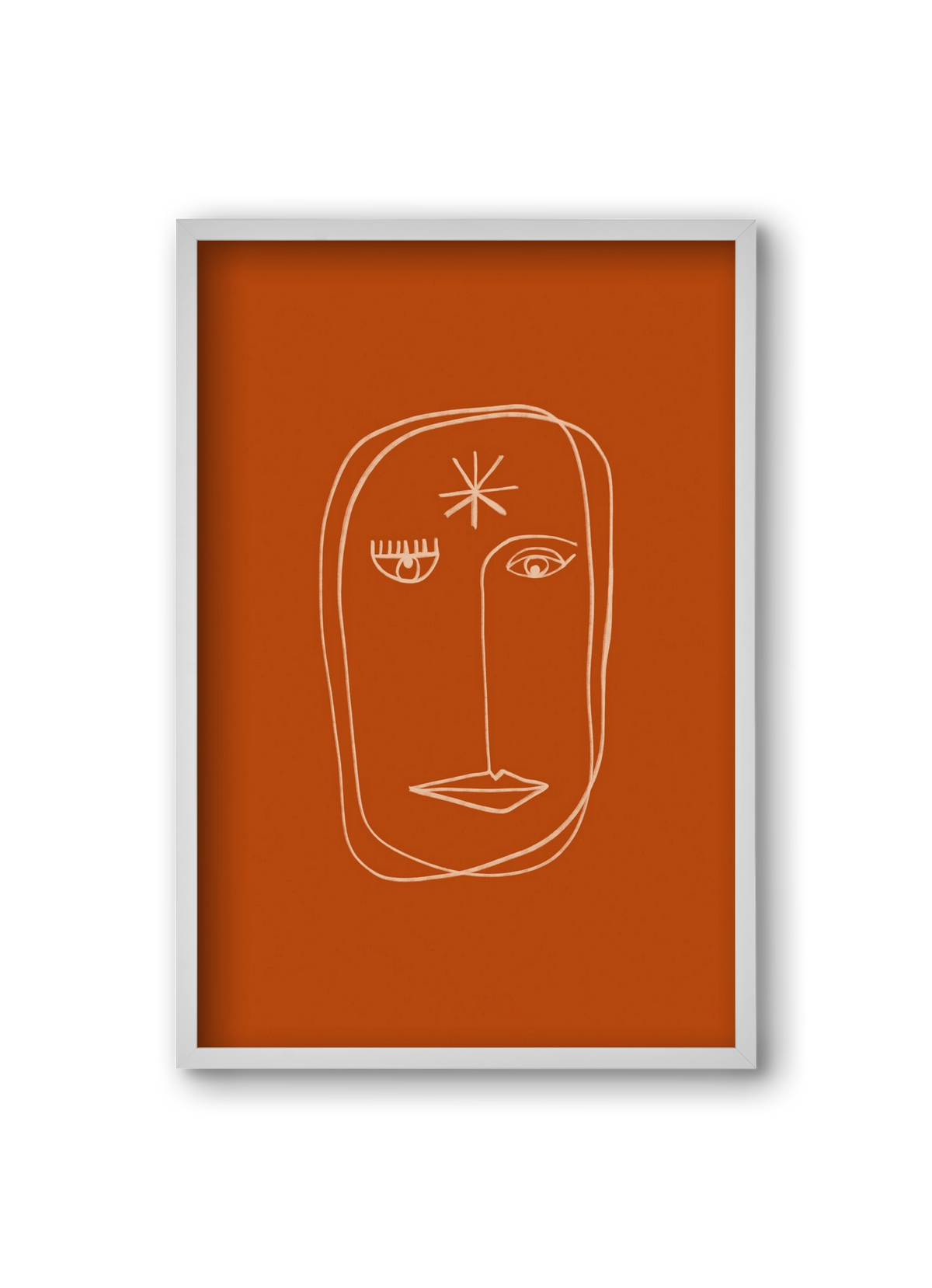 Star Portrait, 20x30 cm (20x30 cm), Fehér keret