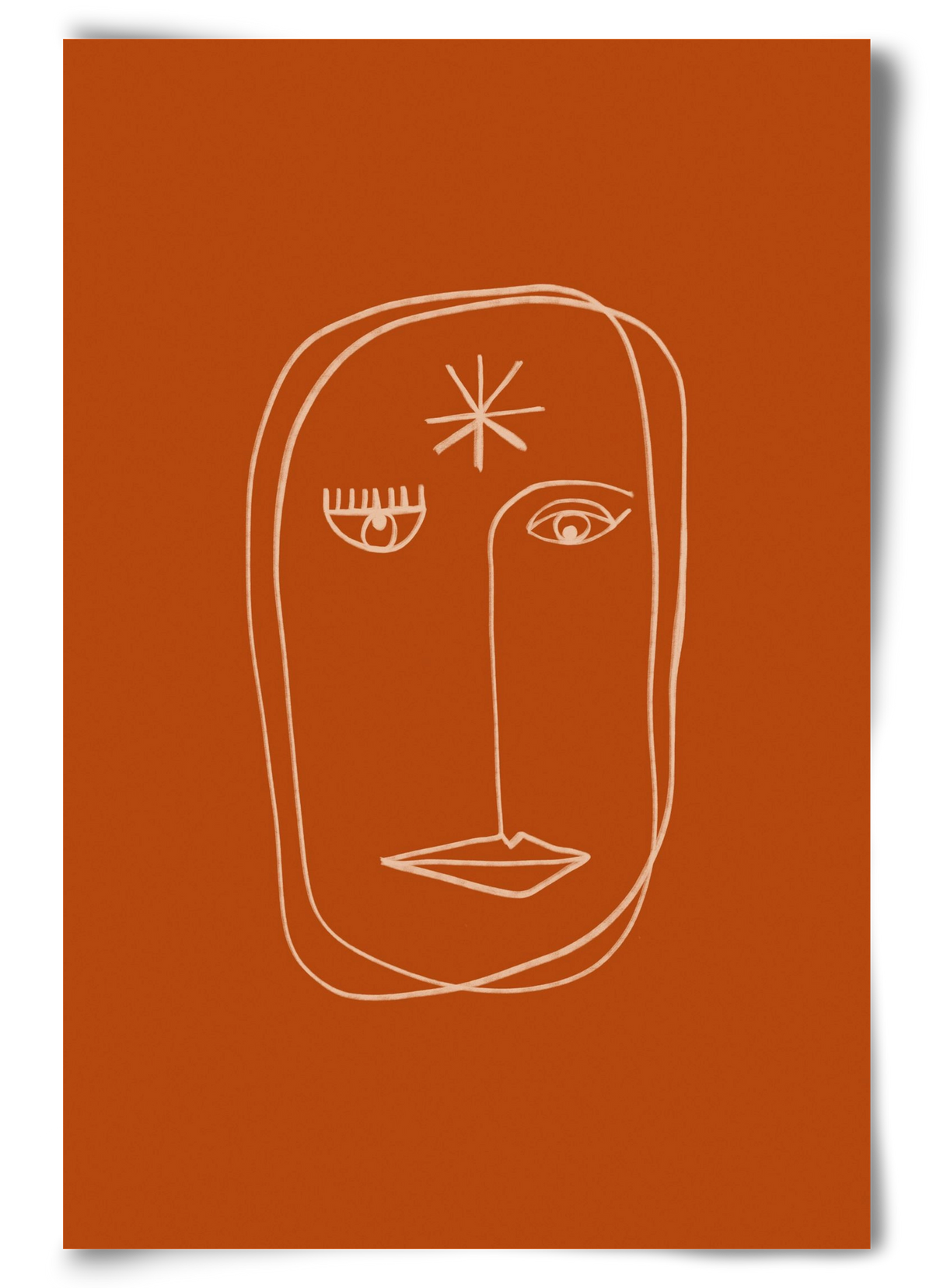 Star Portrait, 60x90 cm, Keret nélkül