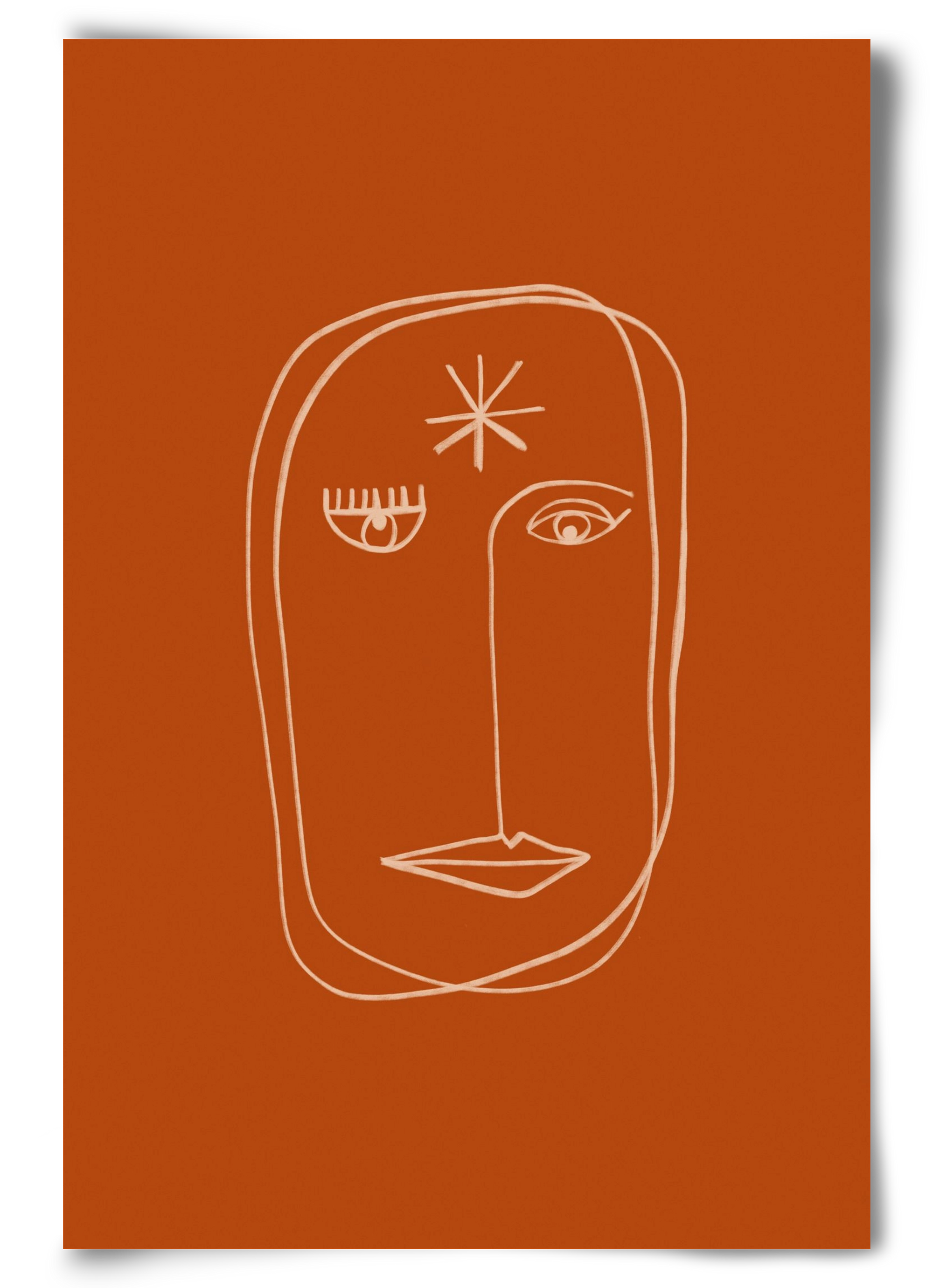 Star Portrait, 60x90 cm, Keret nélkül