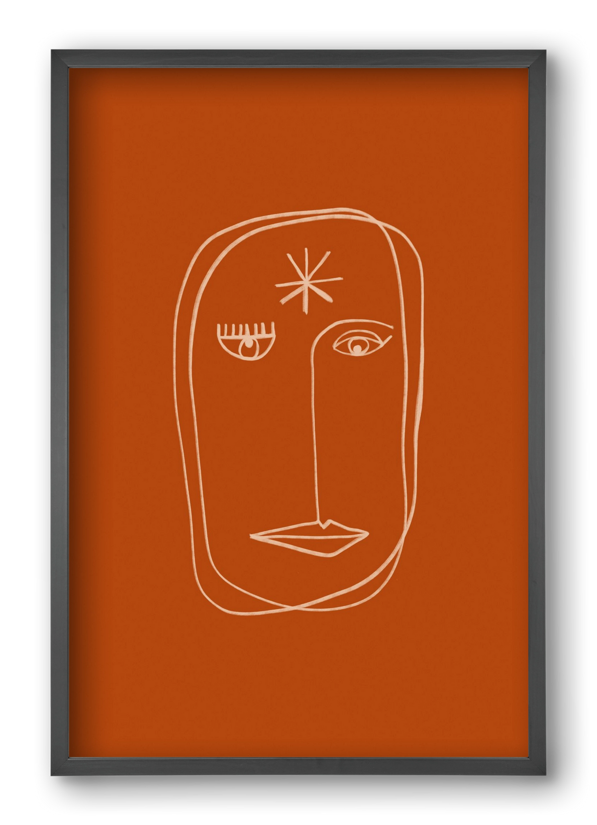 Star Portrait, 40x60 cm (40x60 cm), Fekete keret