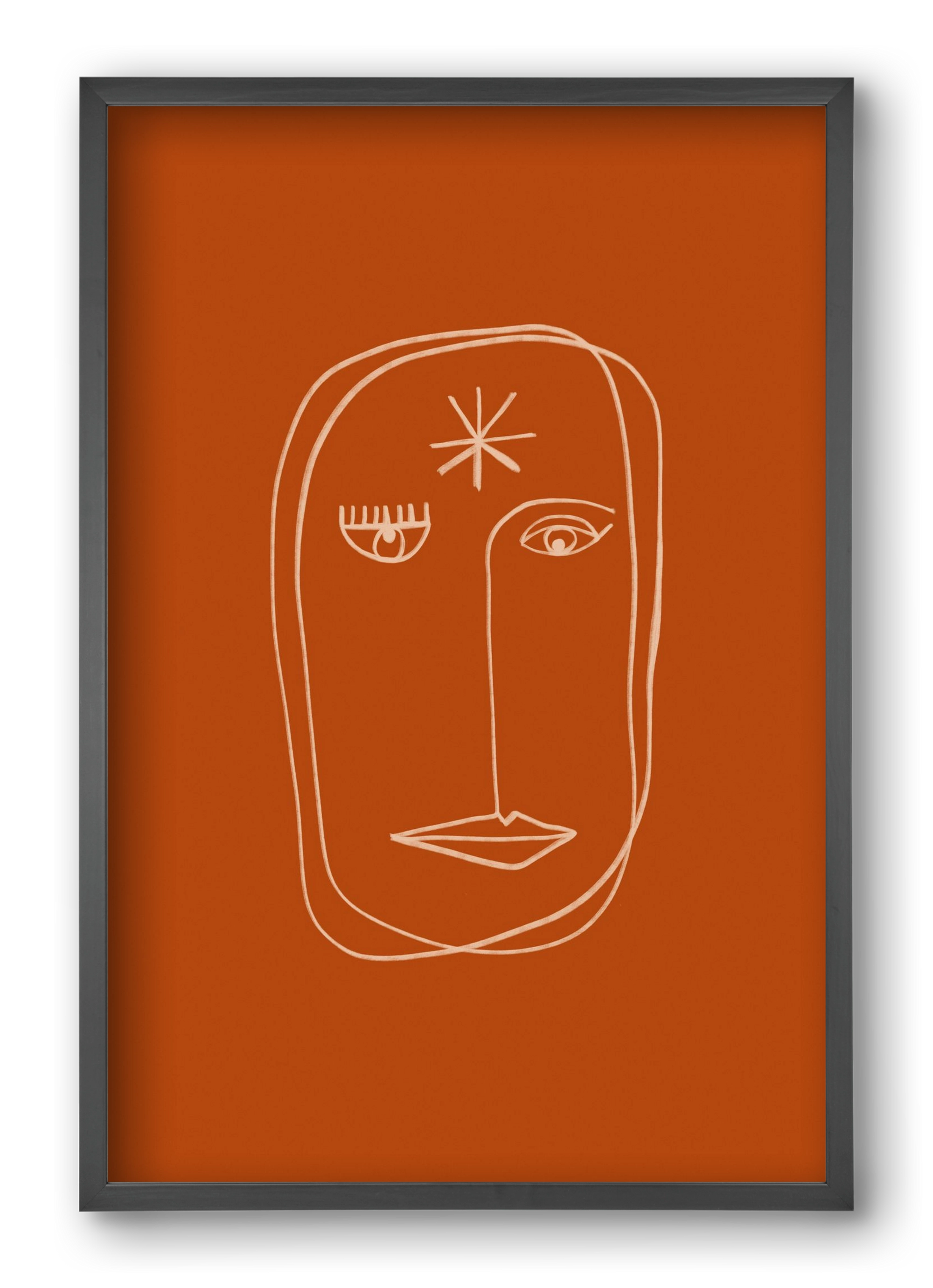 Star Portrait, 40x60 cm (40x60 cm), Fekete keret