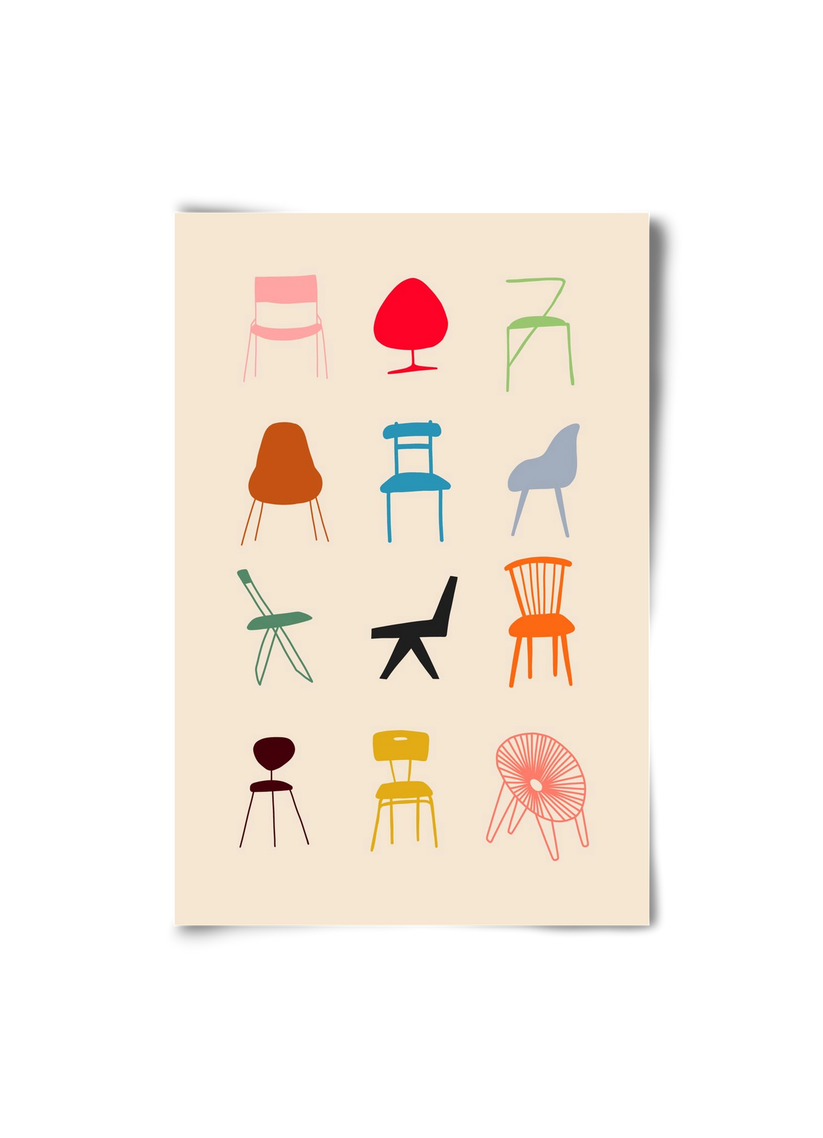 Have a Seat, 20x30 cm, Keret nélkül