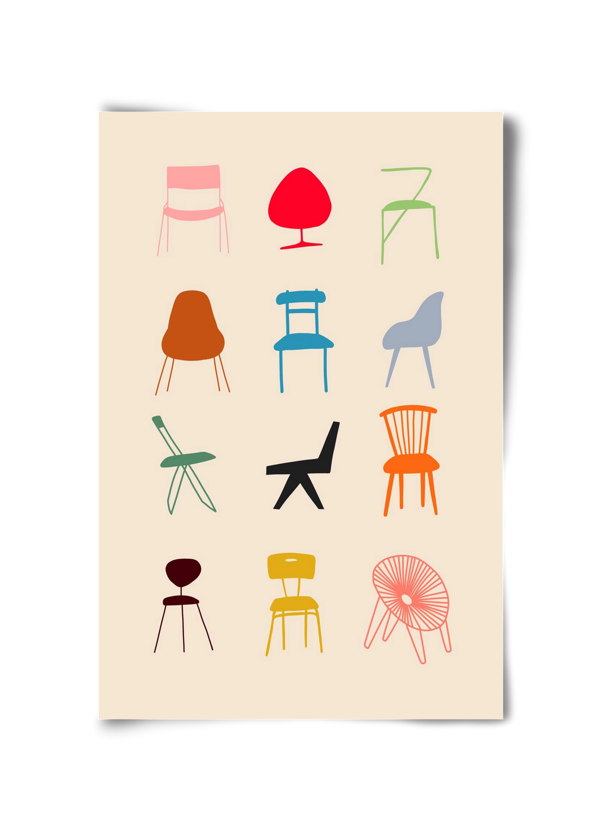 Have a Seat, 30x45 cm, Keret nélkül