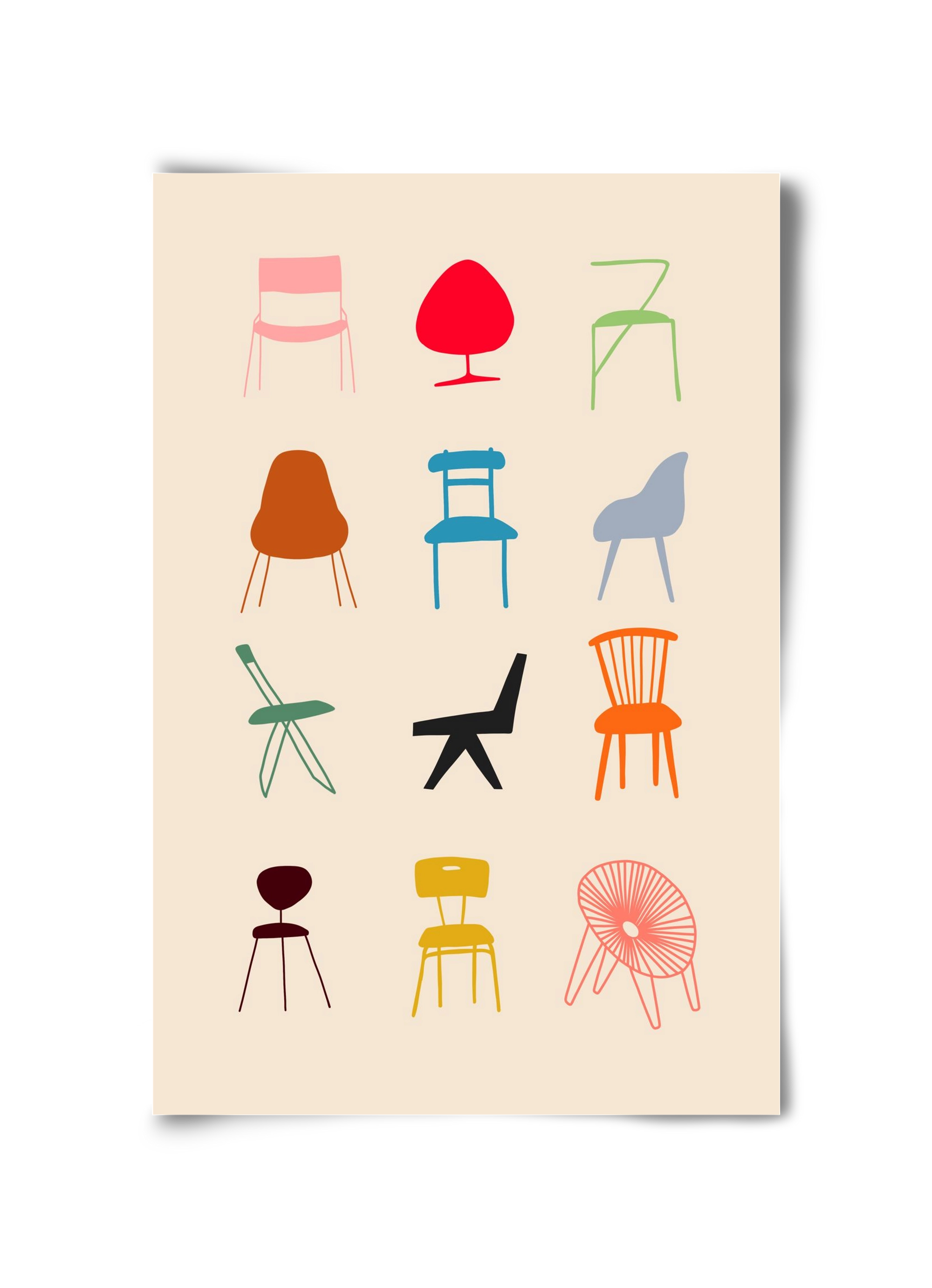 Have a Seat, 30x45 cm, Keret nélkül