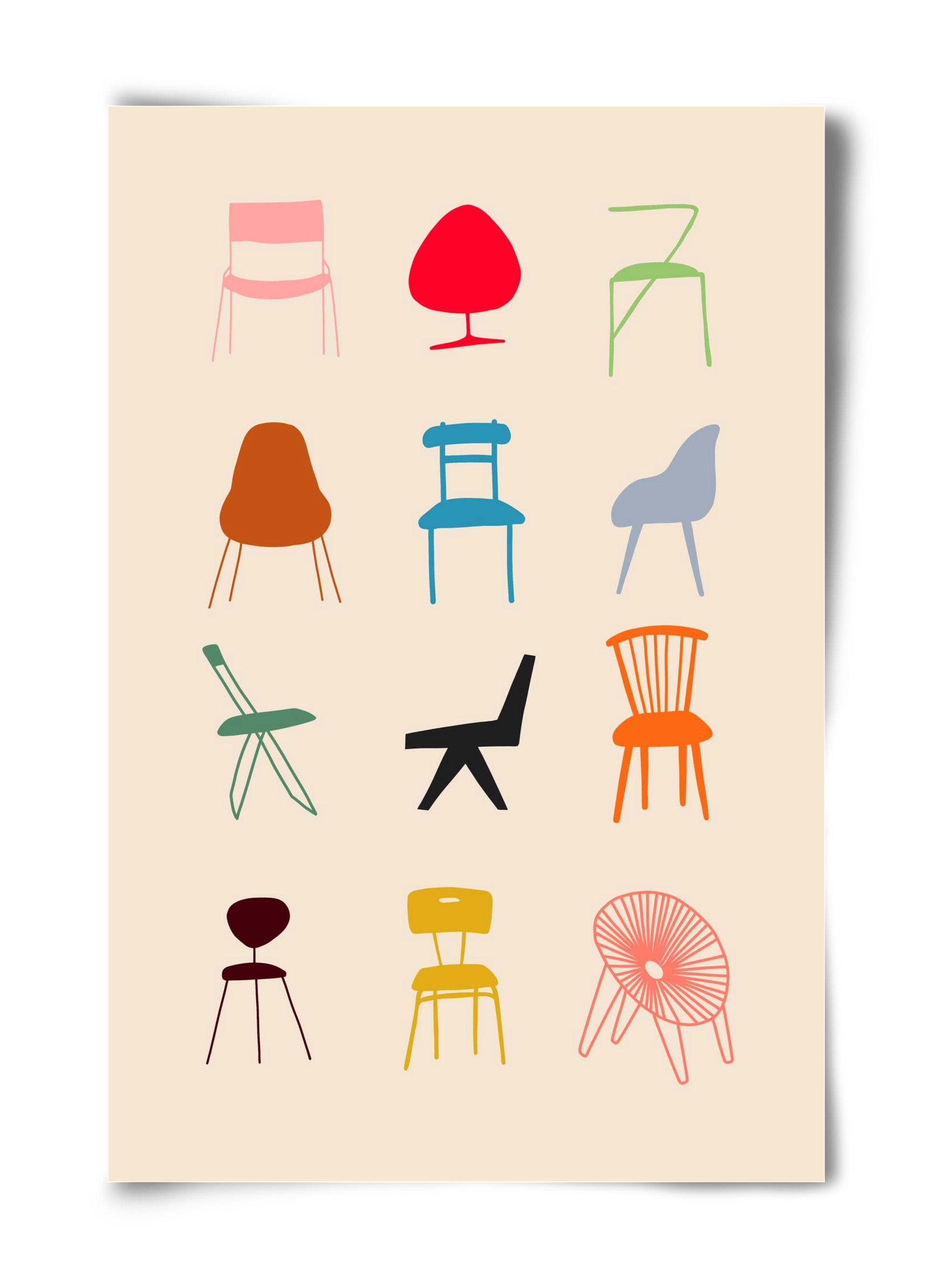 Have a Seat, 40x60 cm, Keret nélkül