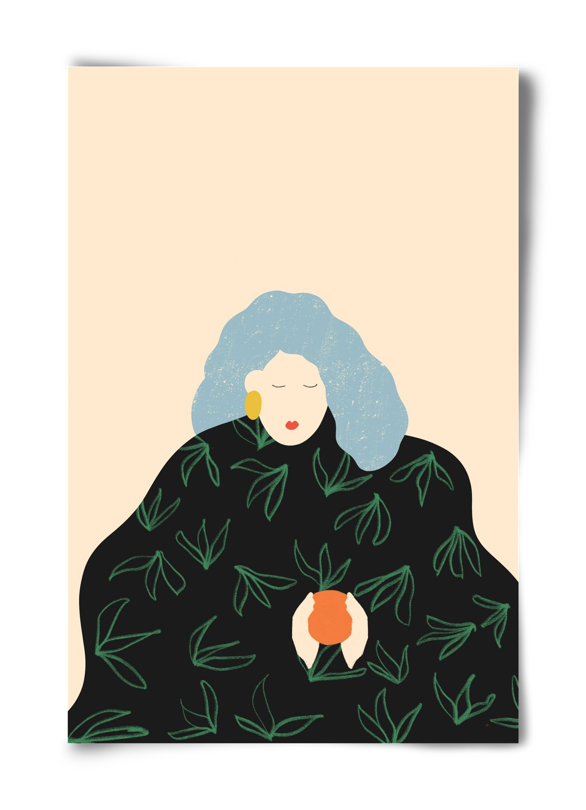 Tangerine, 40x60 cm, Keret nélkül