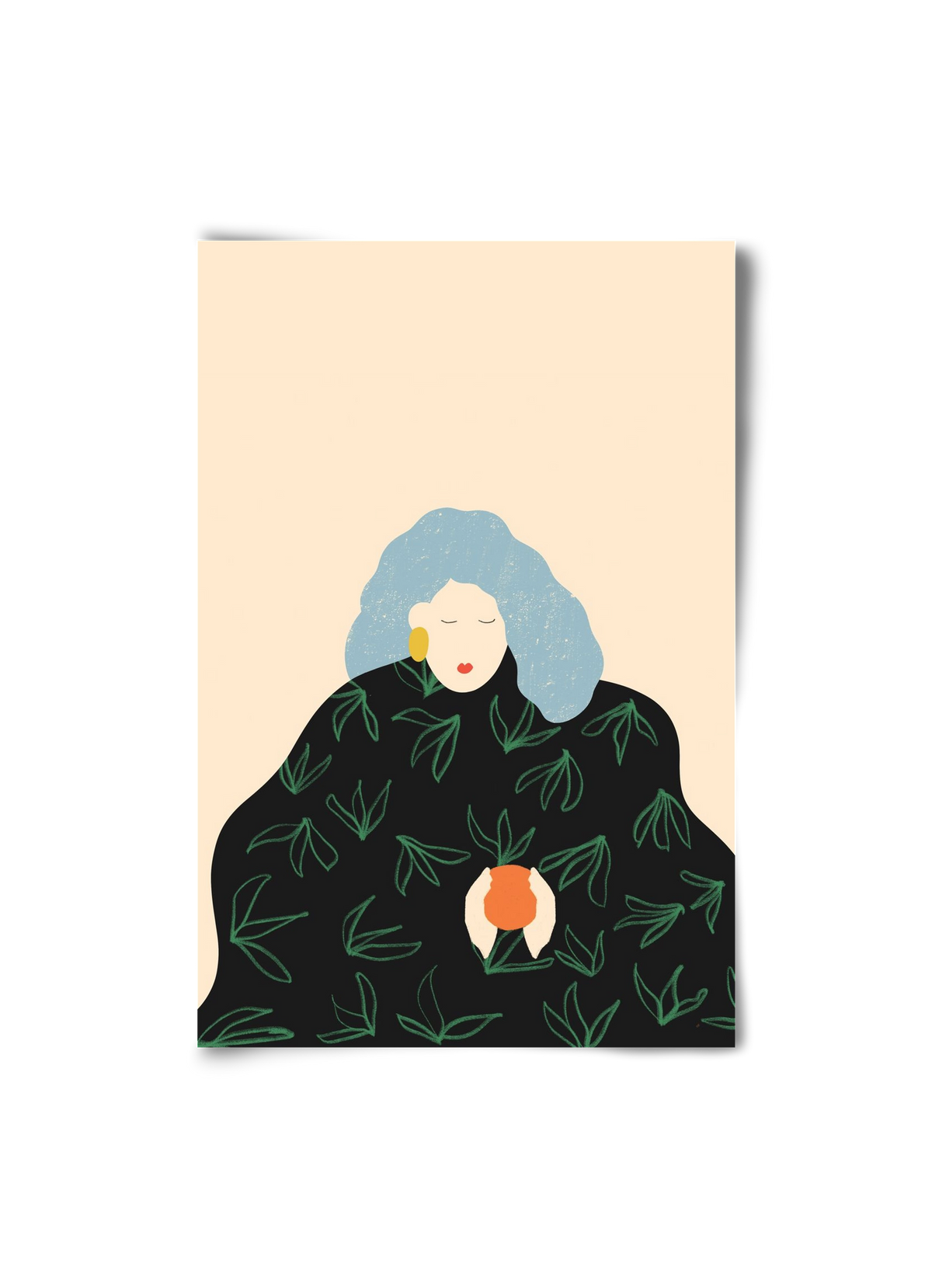 Tangerine, 20x30 cm, Keret nélkül