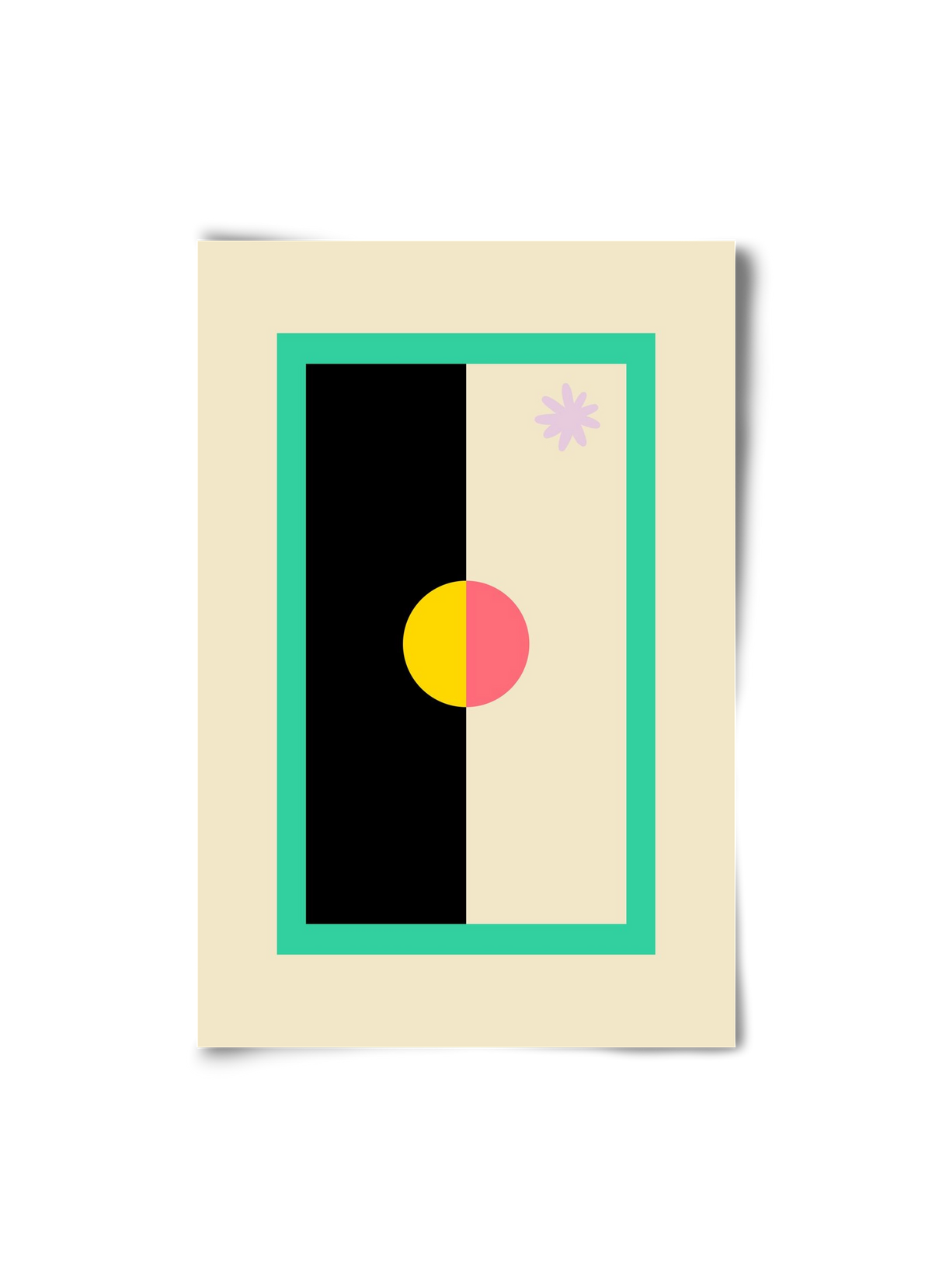 FLOWER FLAG, 20x30 cm, Keret nélkül