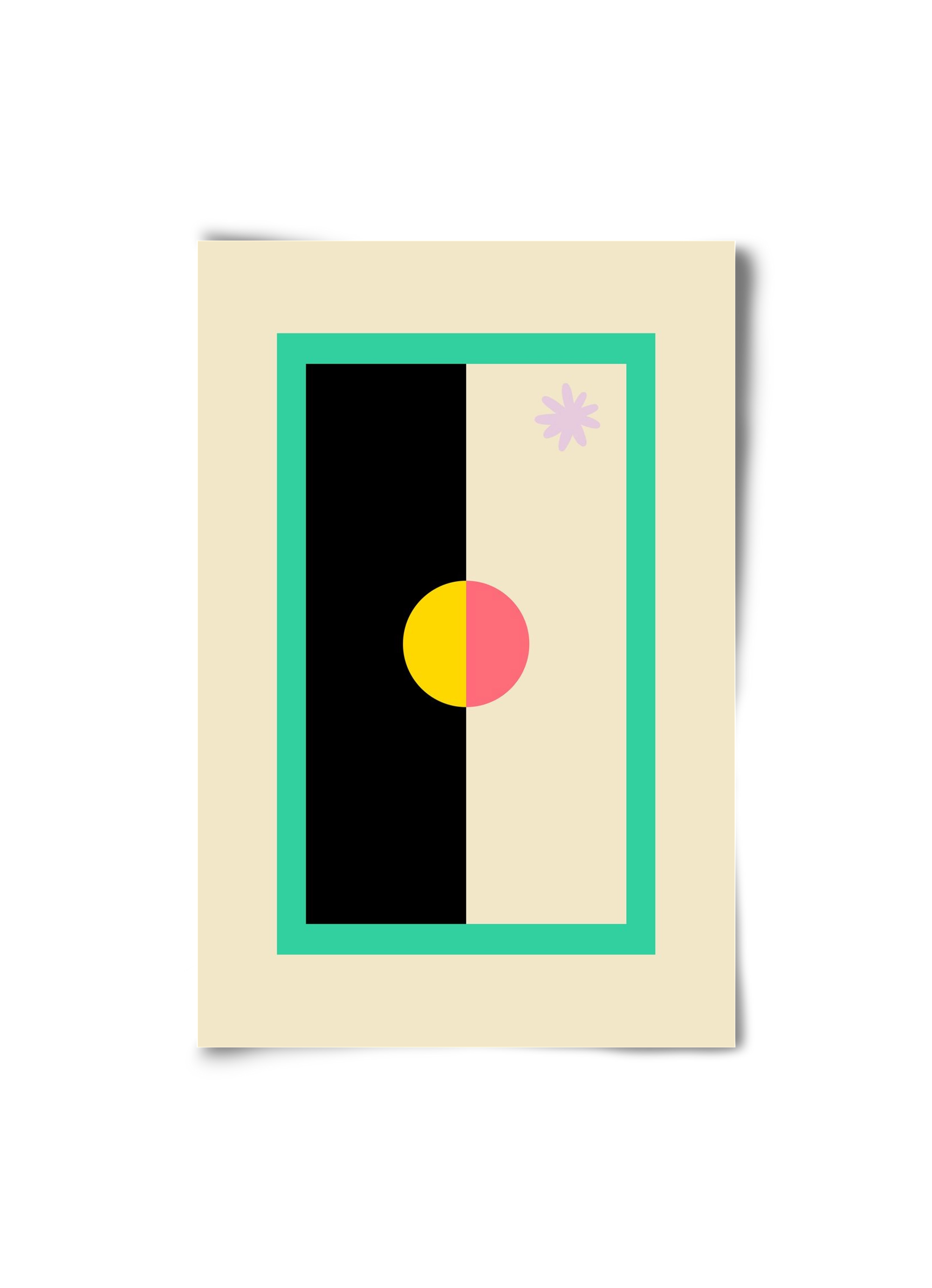 FLOWER FLAG, 20x30 cm, Keret nélkül