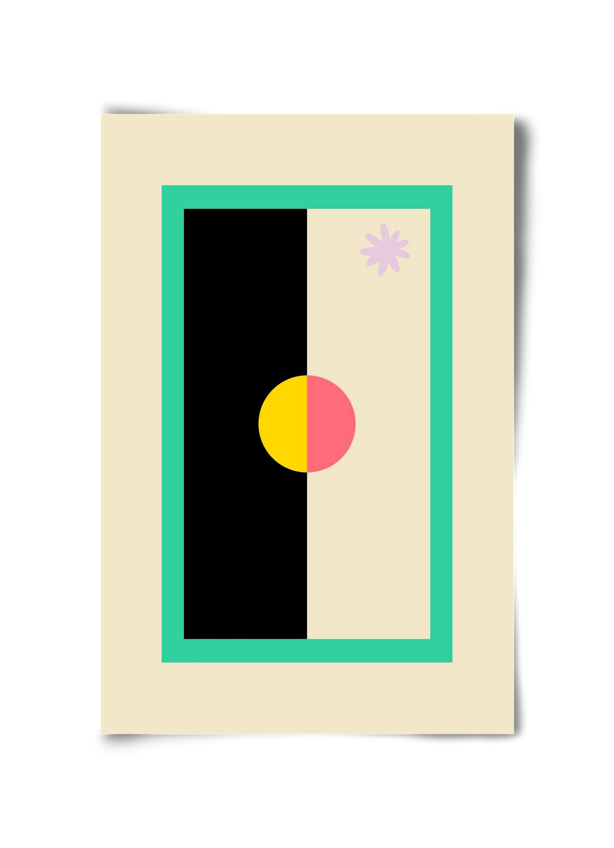 FLOWER FLAG, 30x45 cm, Keret nélkül