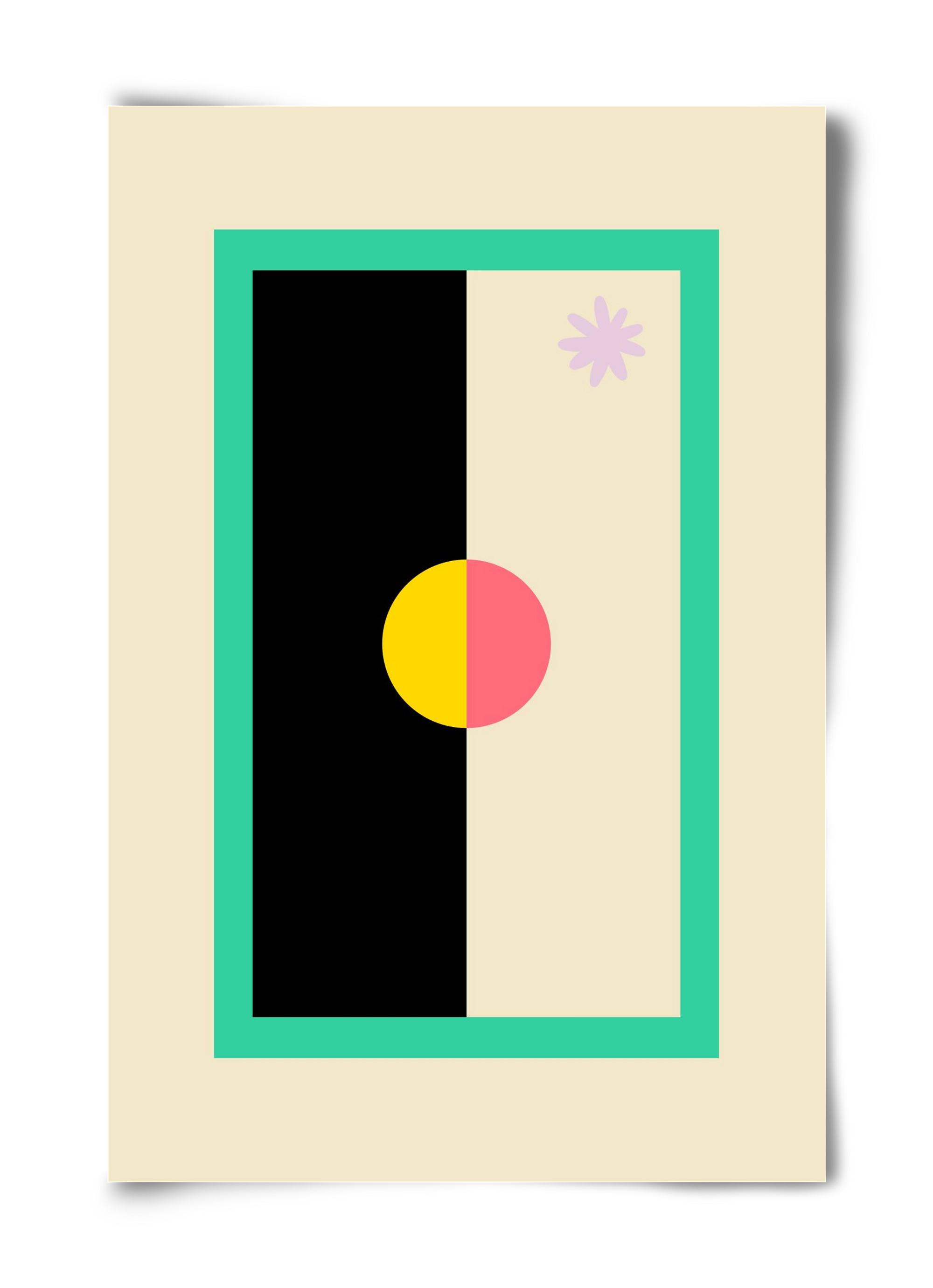 FLOWER FLAG, 40x60 cm, Keret nélkül