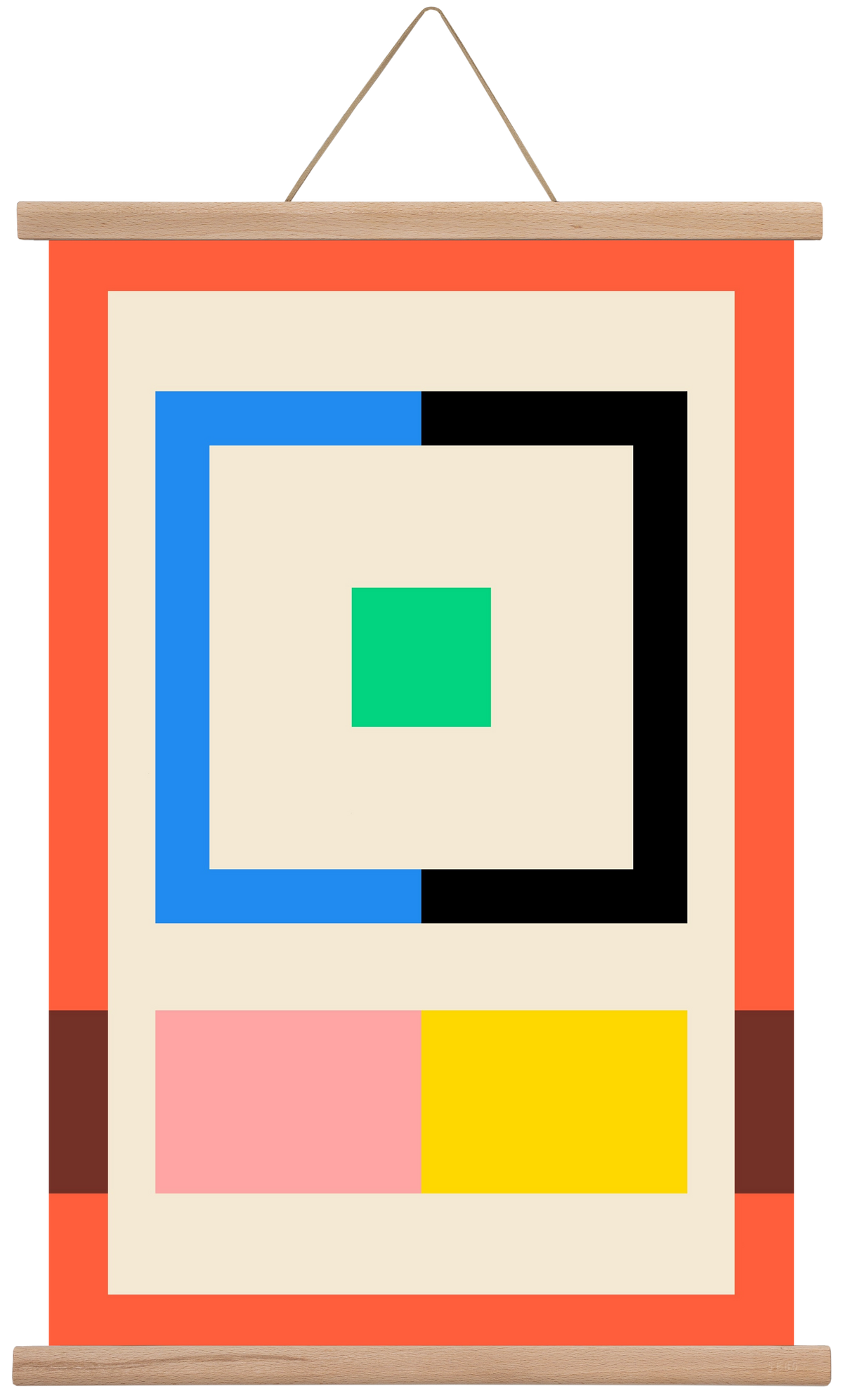 Halves, 40x60 cm (40x60 cm), Tölgy akasztó