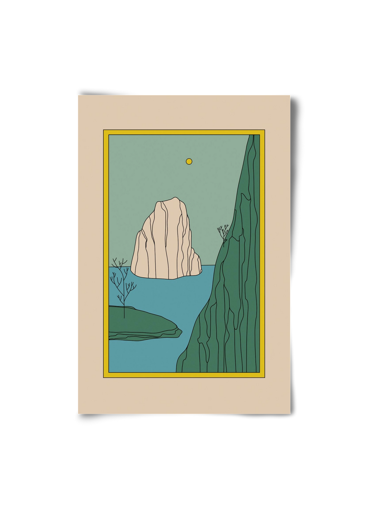 HERE, 20x30 cm, Keret nélkül