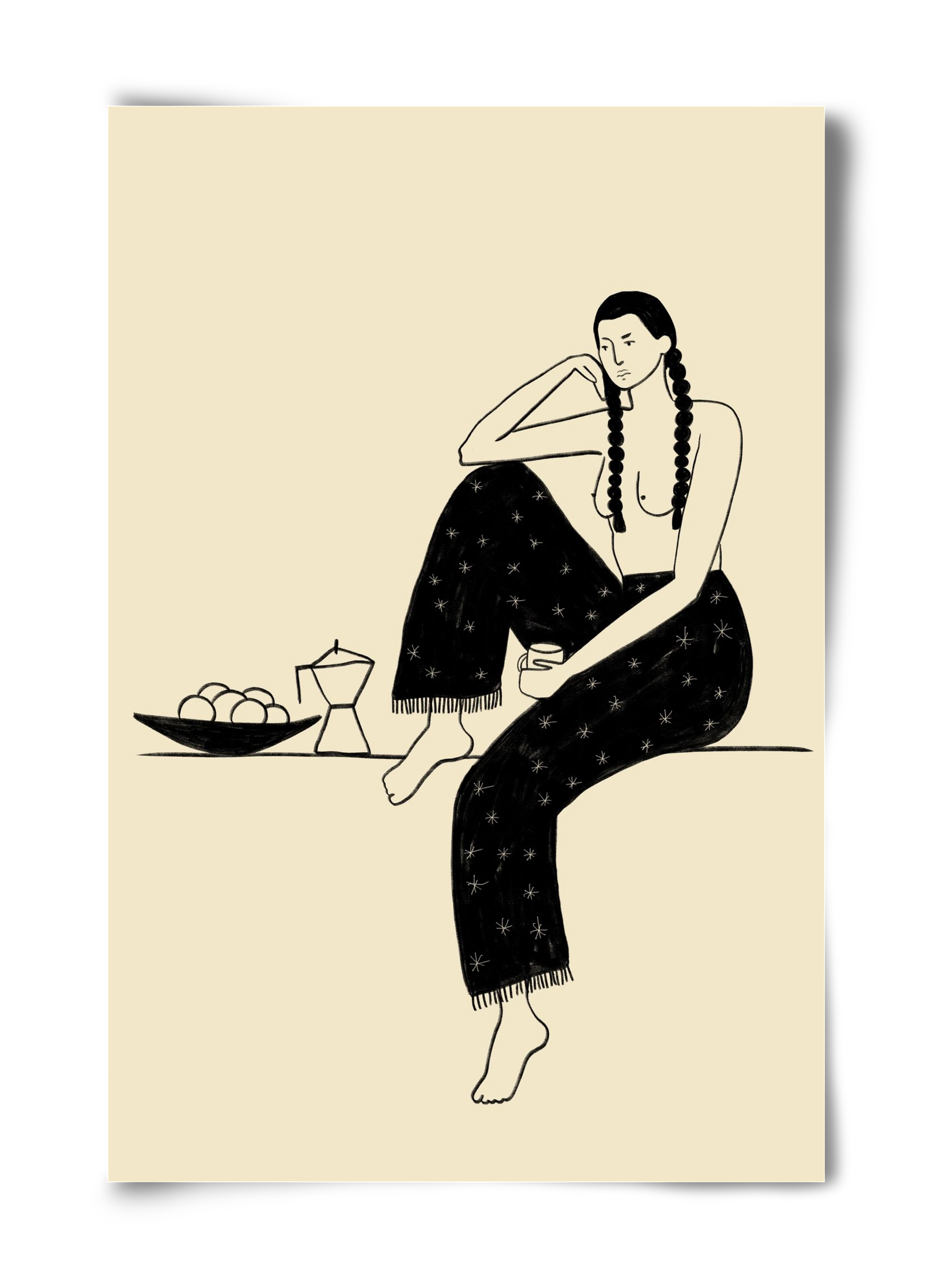 Morning, 40x60 cm, Keret nélkül