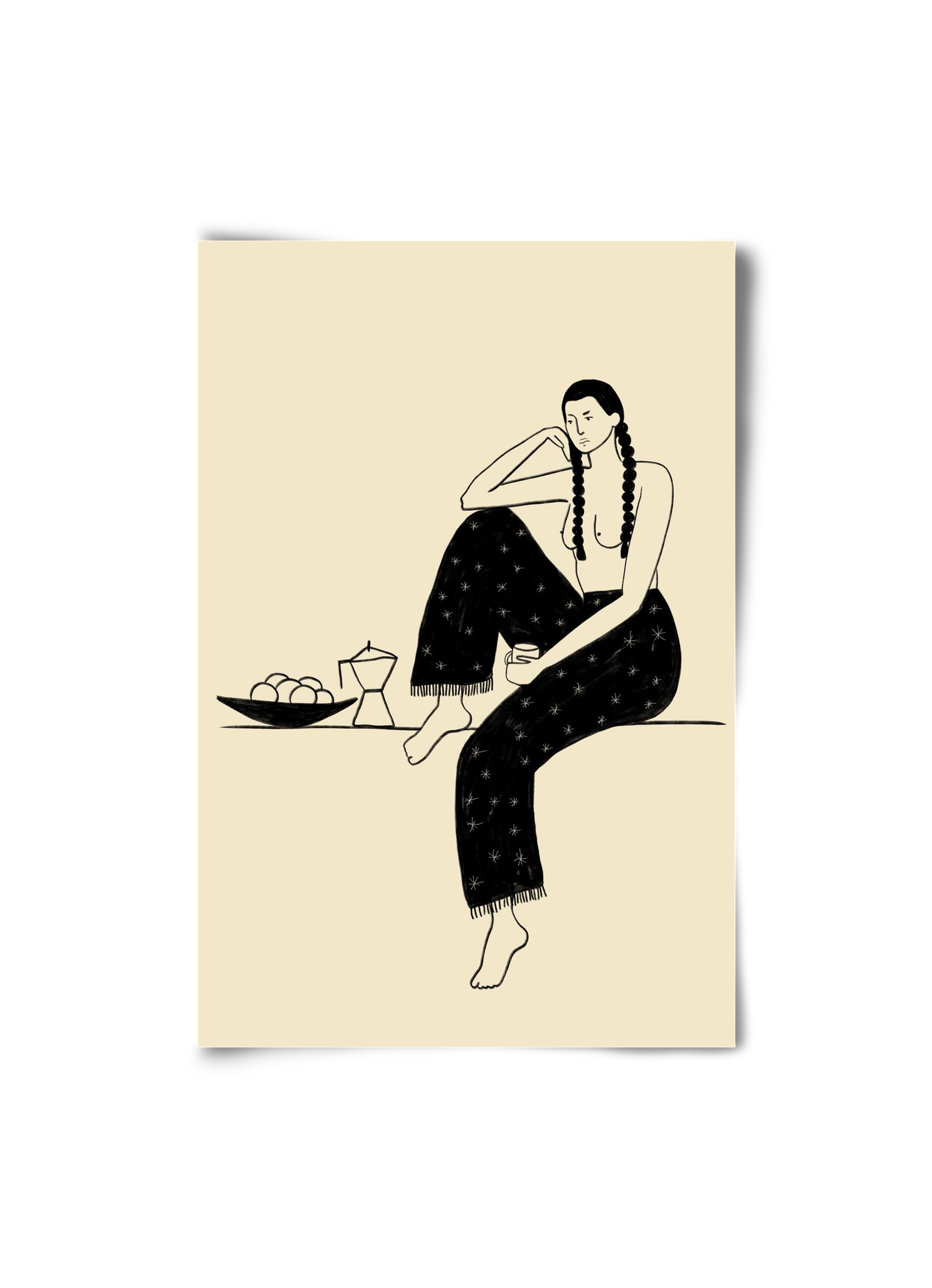 Morning, 20x30 cm, Keret nélkül