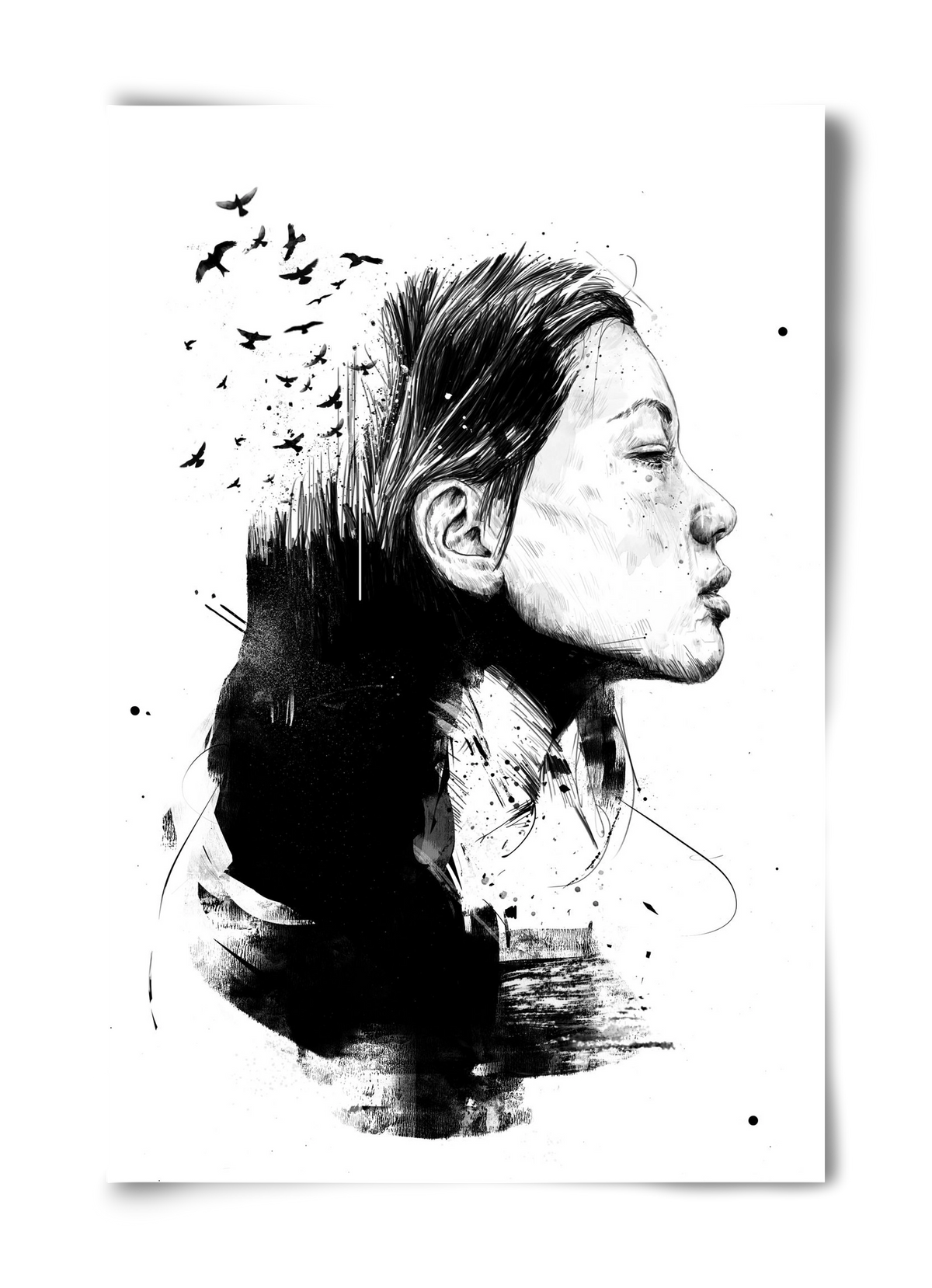 Open your mind, 40x60 cm, Keret nélkül