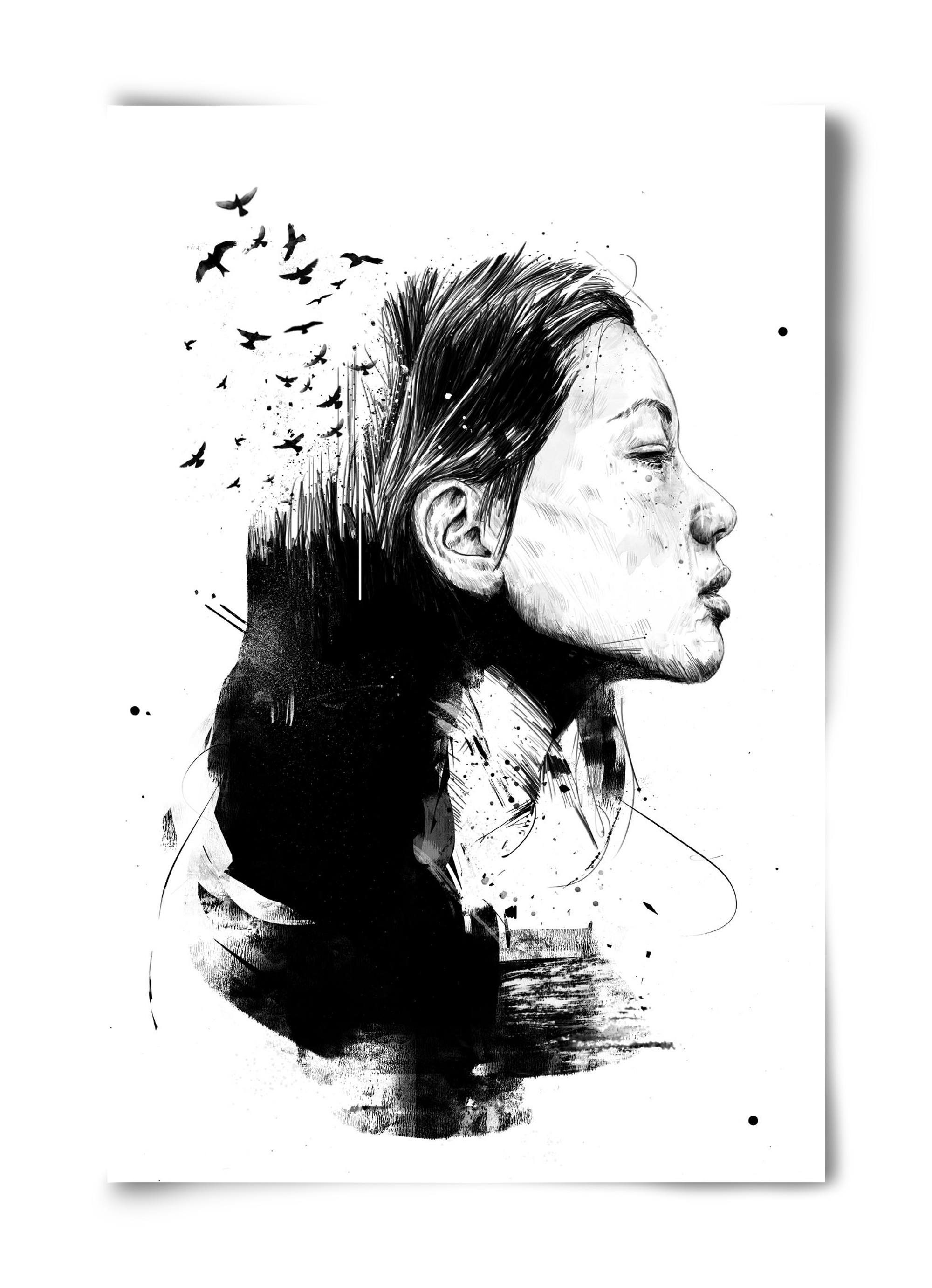 Open your mind, 40x60 cm, Keret nélkül