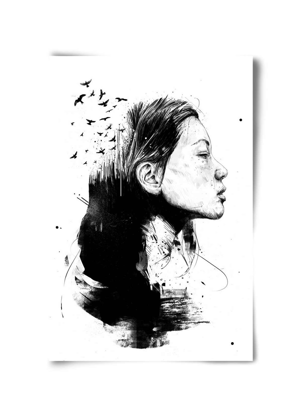 Open your mind, 30x45 cm, Keret nélkül