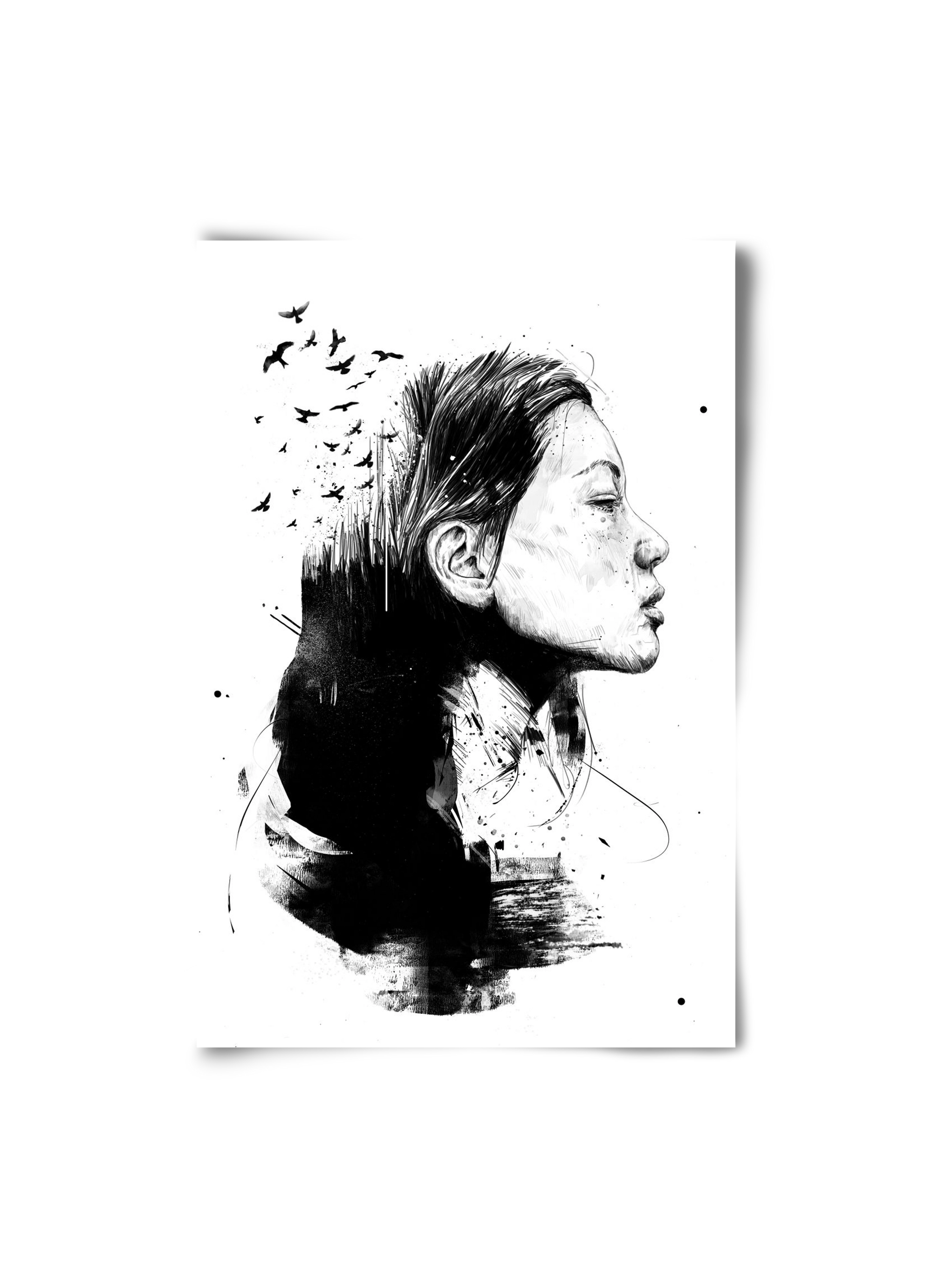 Open your mind, 20x30 cm, Keret nélkül