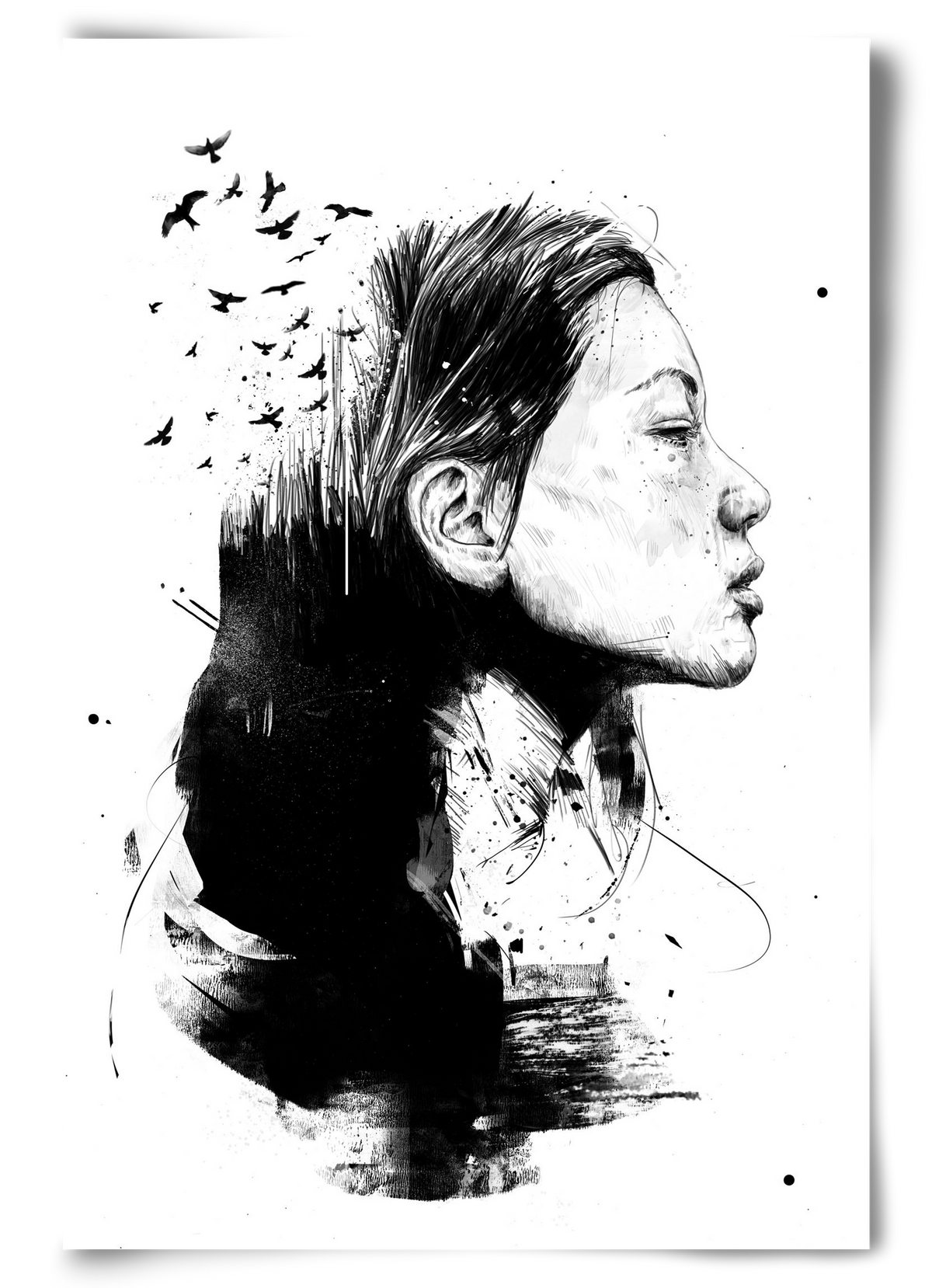 Open your mind, 60x90 cm, Keret nélkül