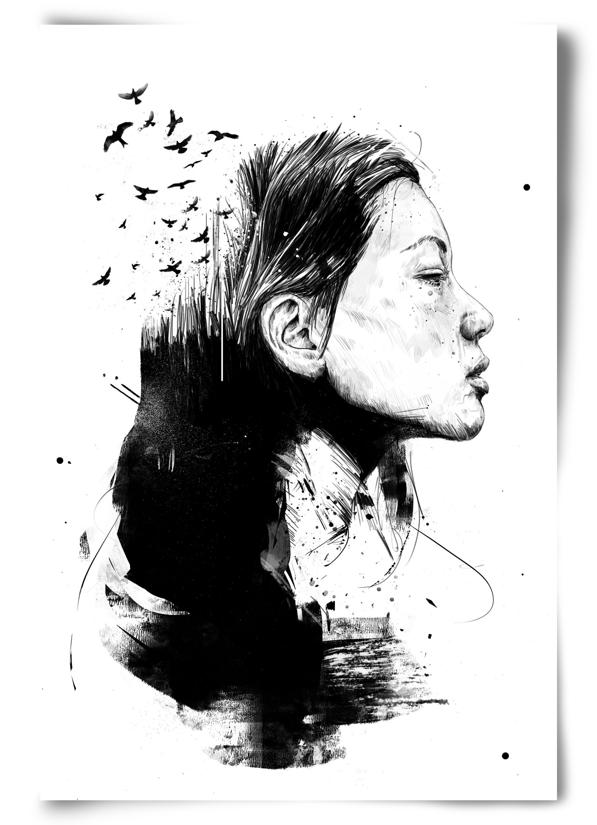 Open your mind, 60x90 cm, Keret nélkül