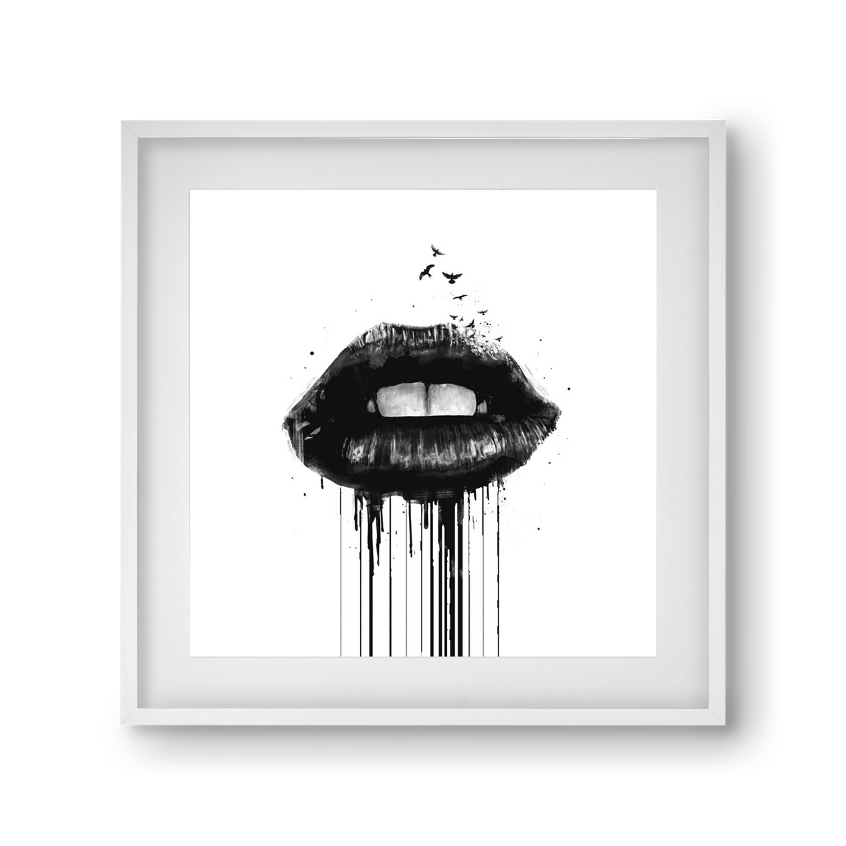 Dead love, 30x30 cm (20x20 cm), Fehér keret, paszpartuval