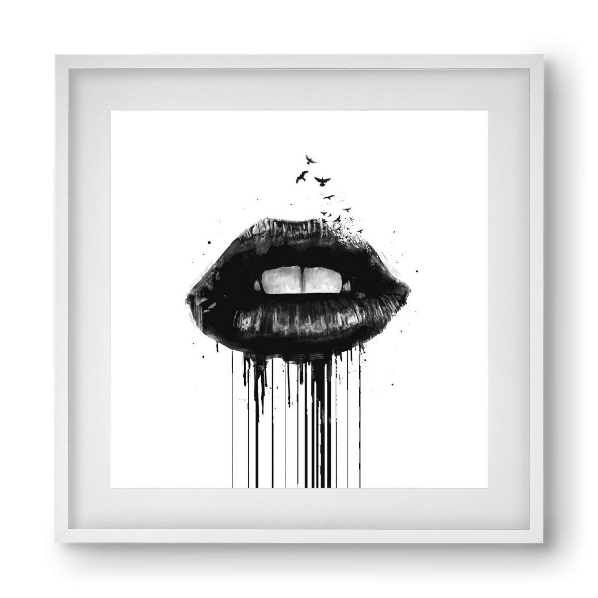 Dead love, 40x40 cm (30x30 cm), Fehér keret, paszpartuval