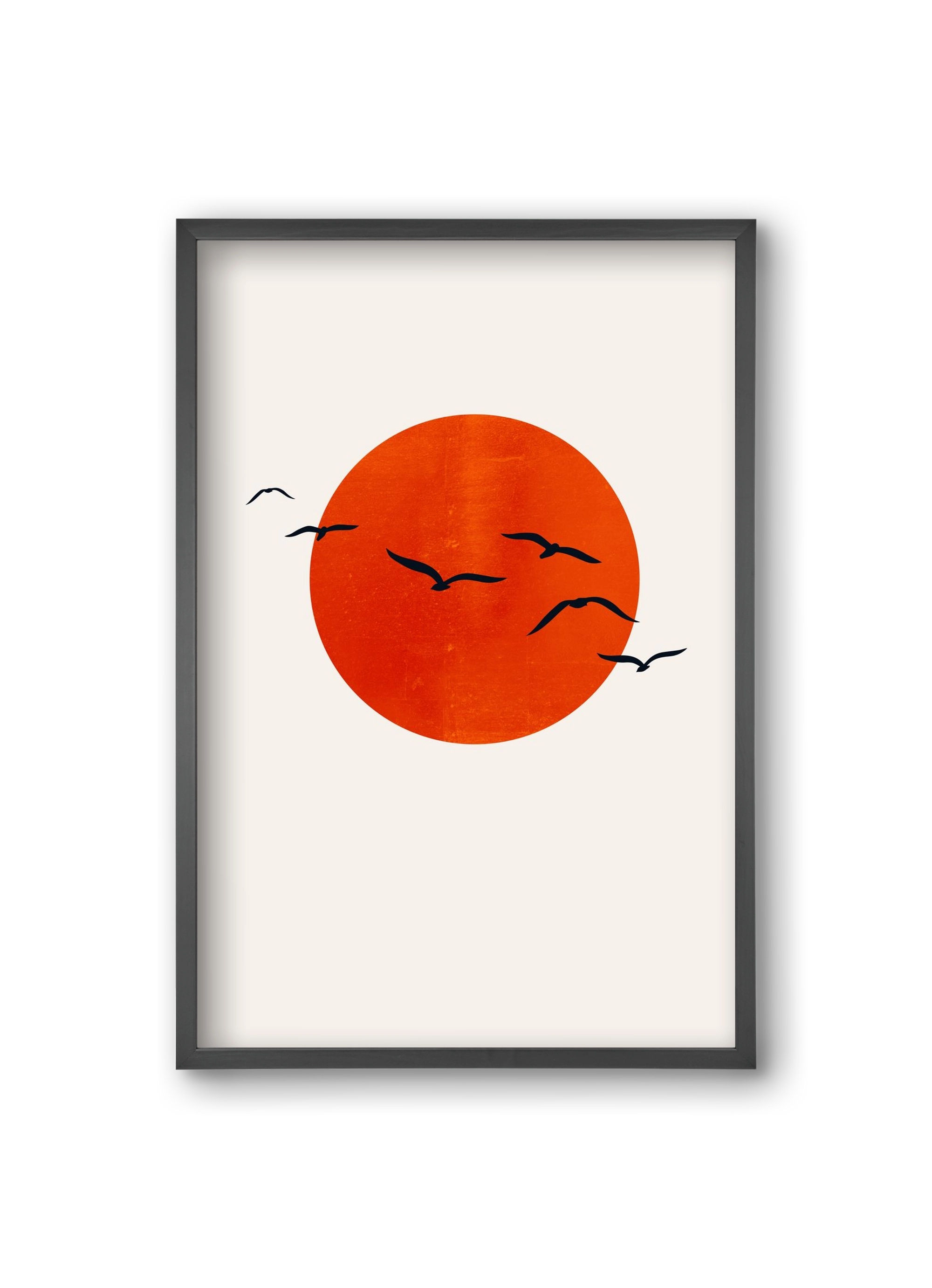 A sunny day, 20x30 cm (20x30 cm), Fekete keret