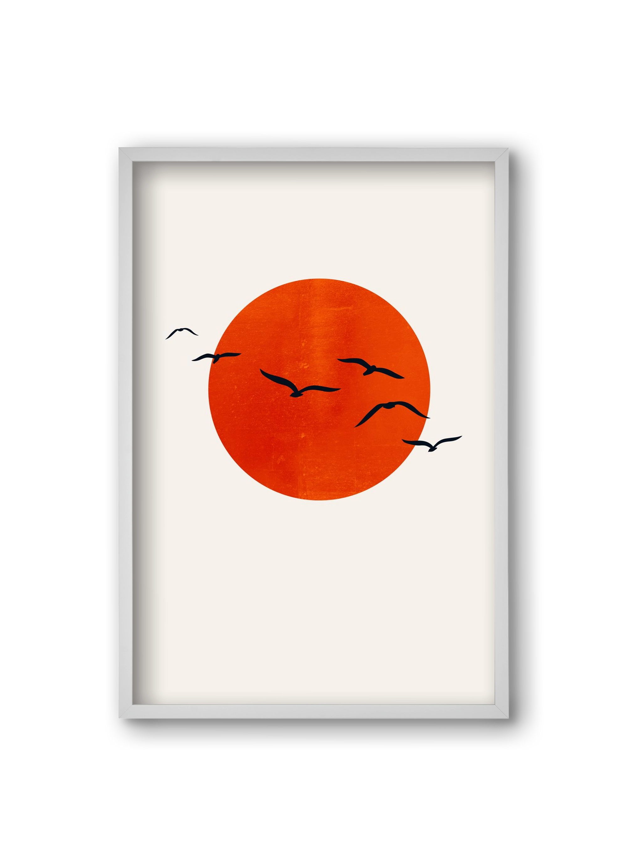 A sunny day, 20x30 cm (20x30 cm), Fehér keret