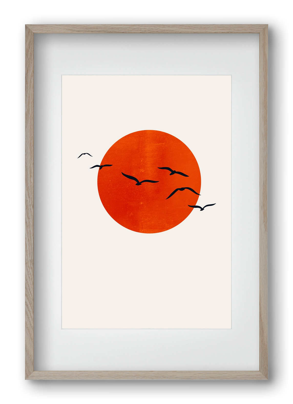 A sunny day, 40x60 cm (30x45 cm), Tölgy keret, paszpartuval