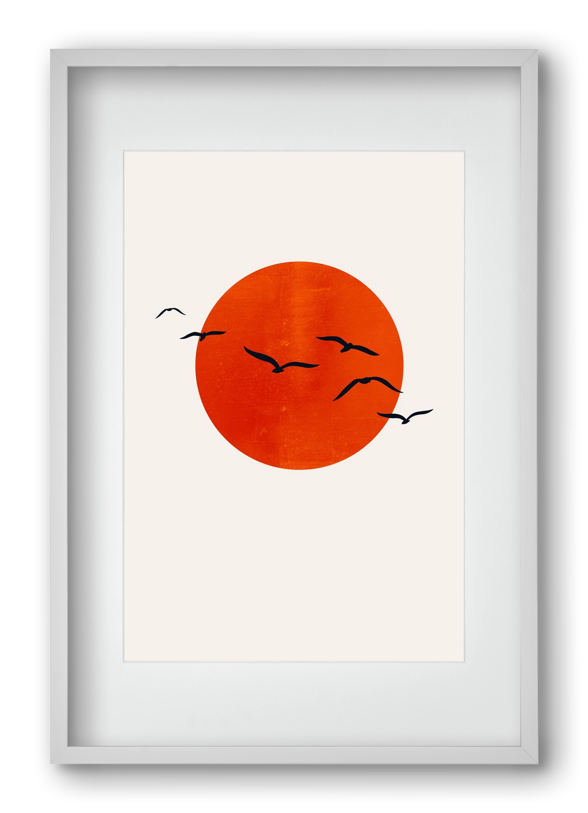 A sunny day, 40x60 cm (30x45 cm), Fehér keret, paszpartuval