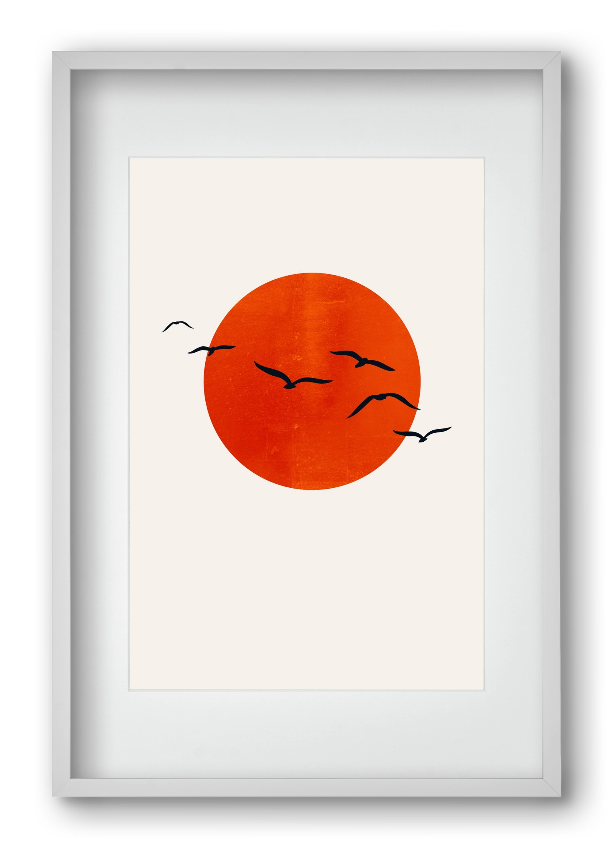 A sunny day, 40x60 cm (30x45 cm), Fehér keret, paszpartuval