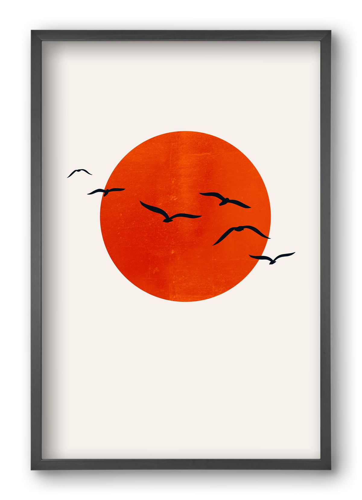 A sunny day, 40x60 cm (40x60 cm), Fekete keret