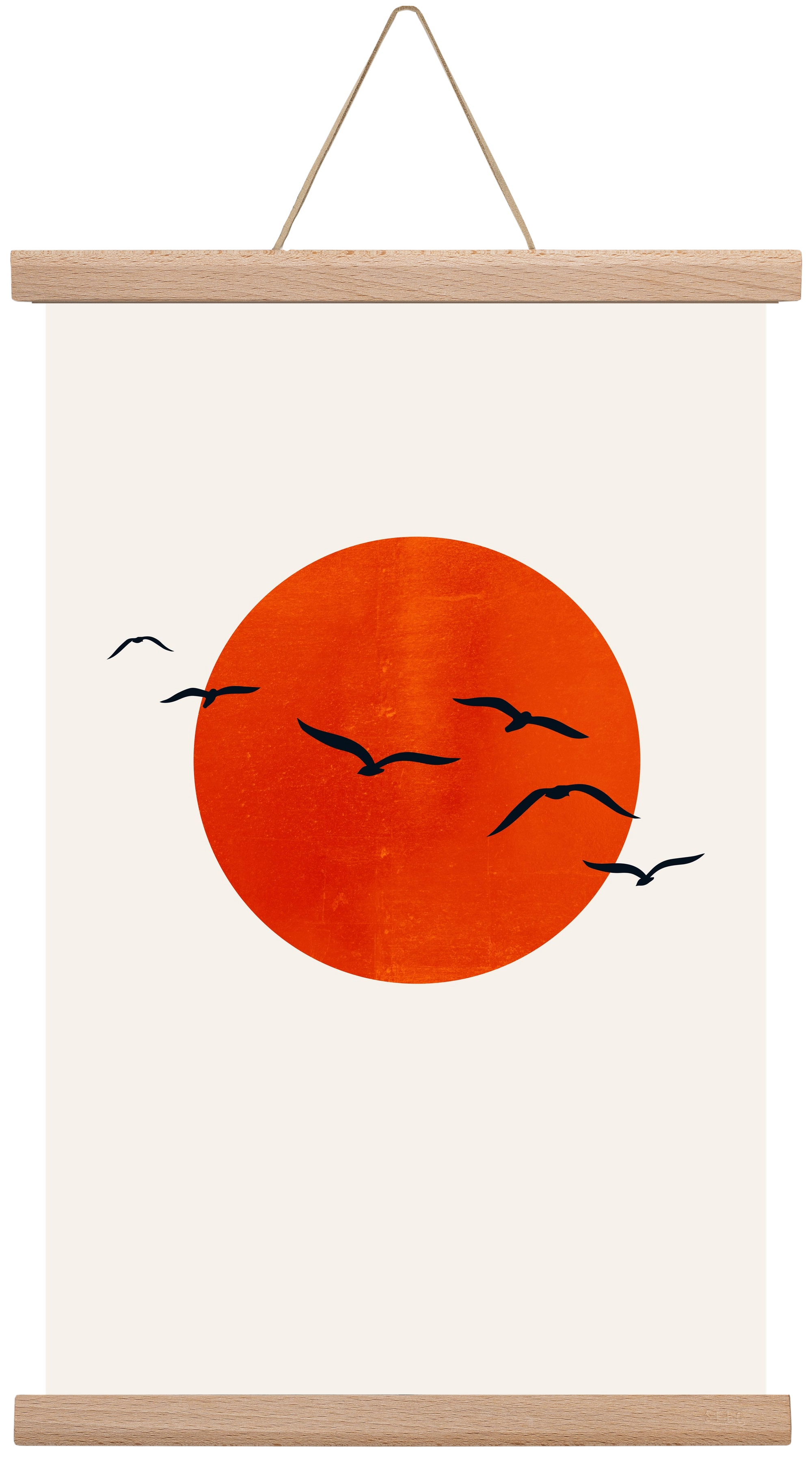 A sunny day, 30x45 cm (30x45 cm), Tölgy akasztó